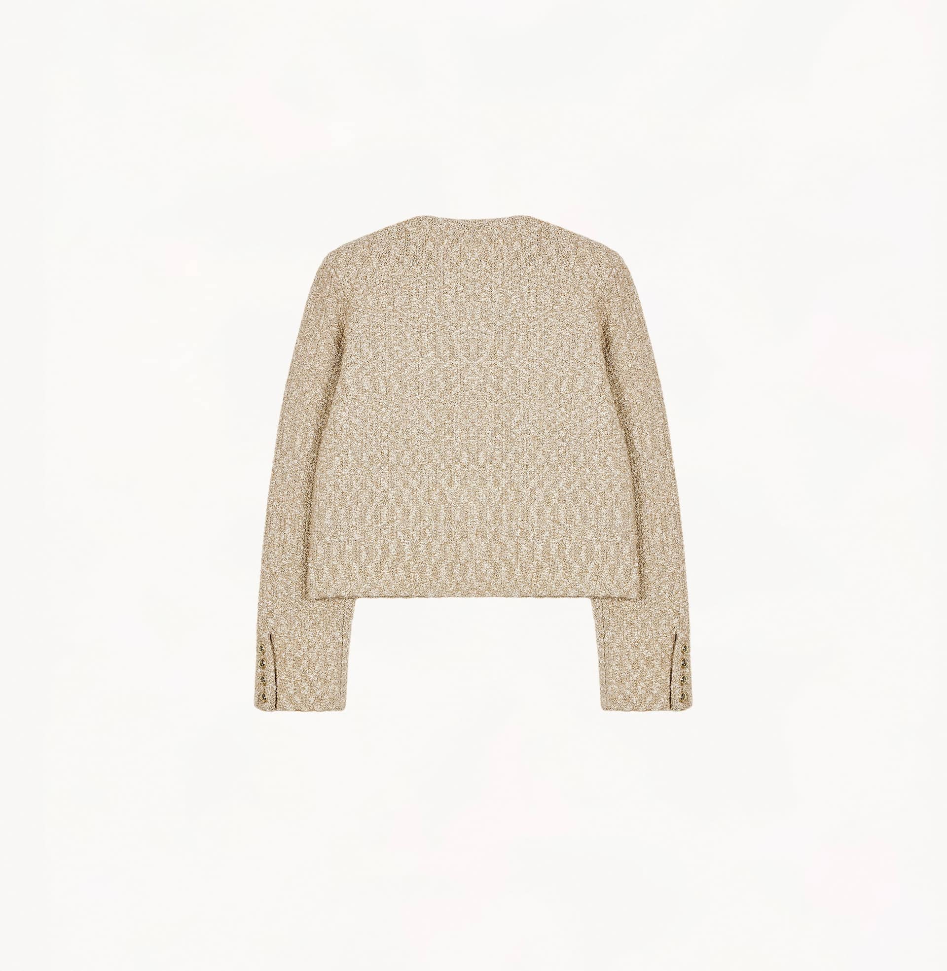 BOUCLÉ JACKET WITH POCKETS made by CRUSH Collection