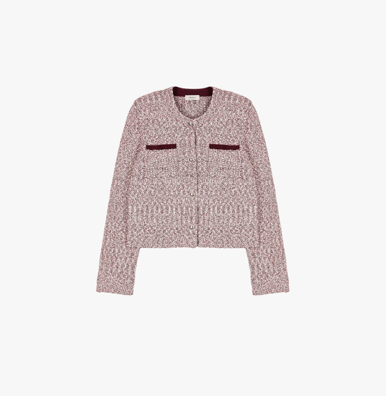 BOUCLÉ JACKET WITH POCKETS made by CRUSH Collection