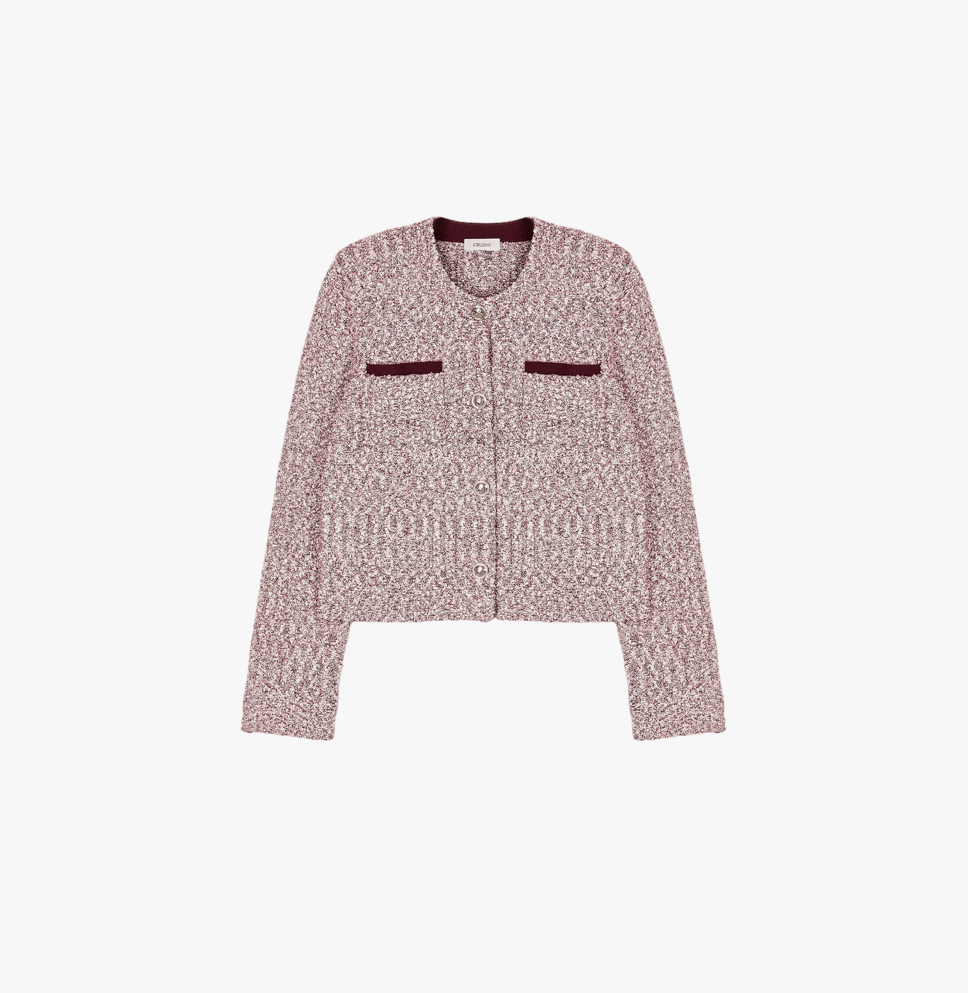 BOUCLÉ JACKET WITH POCKETS made by CRUSH Collection