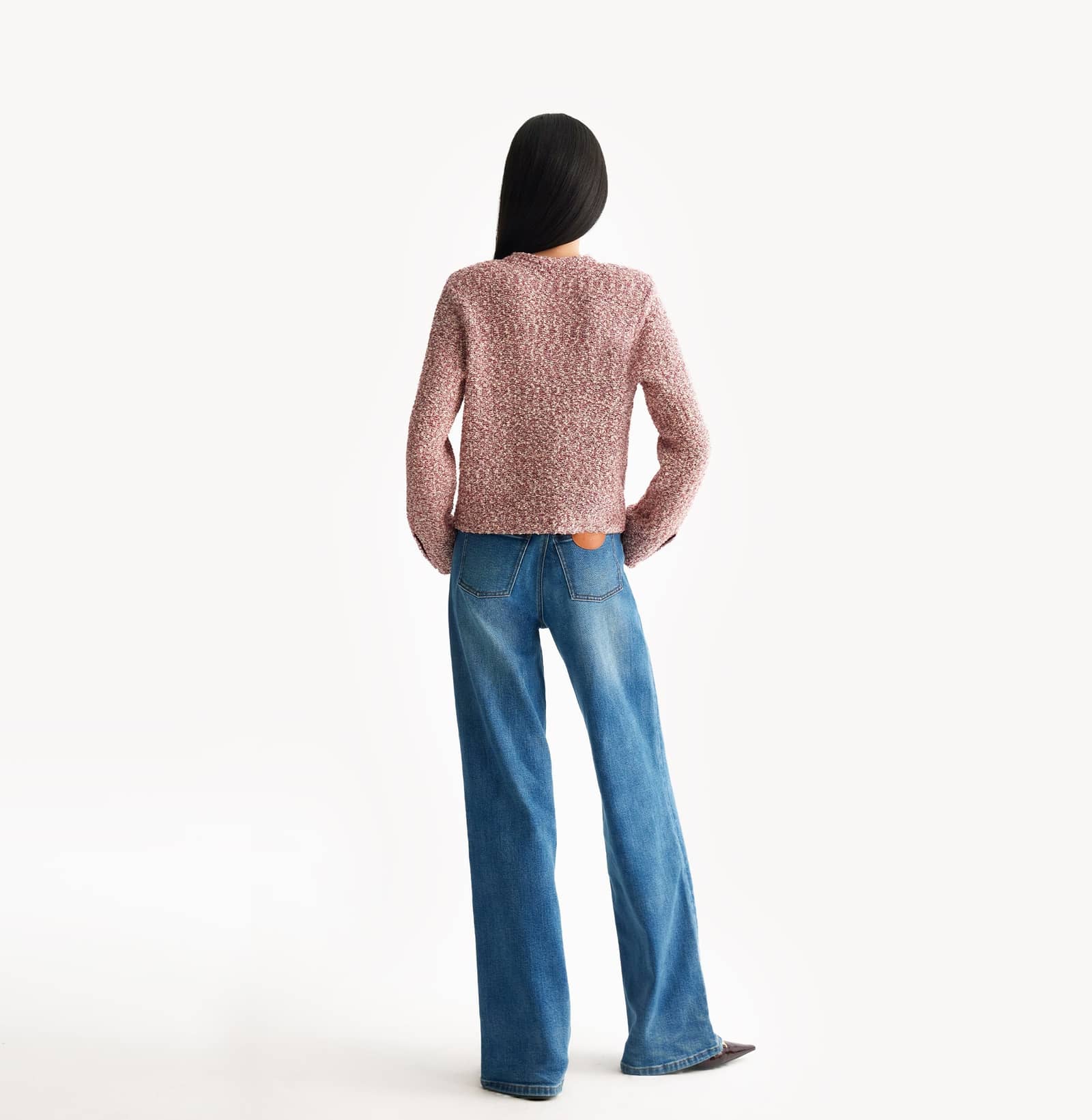 BOUCLÉ JACKET WITH POCKETS made by CRUSH Collection