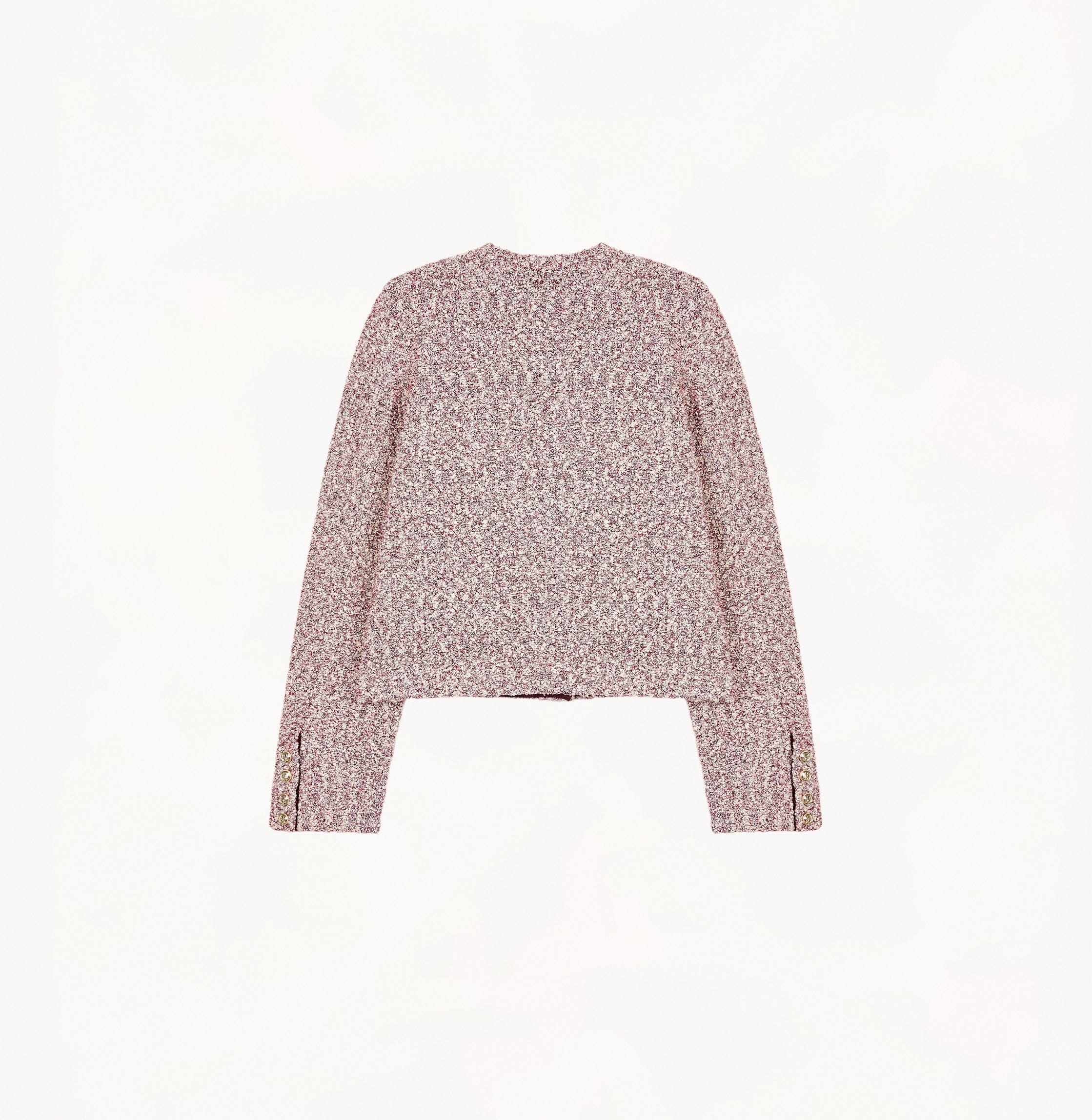 BOUCLÉ JACKET WITH POCKETS made by CRUSH Collection