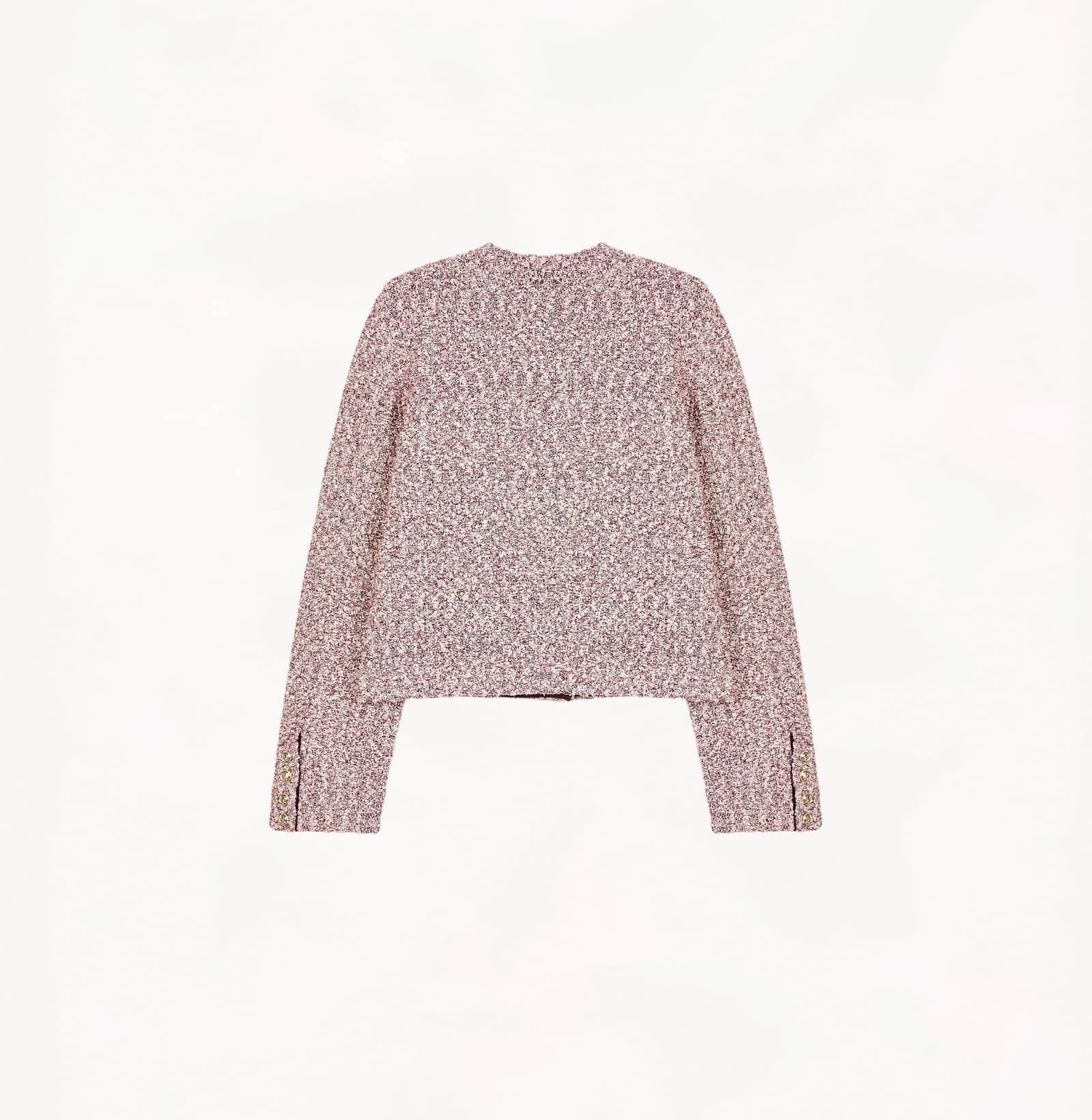 BOUCLÉ JACKET WITH POCKETS made by CRUSH Collection