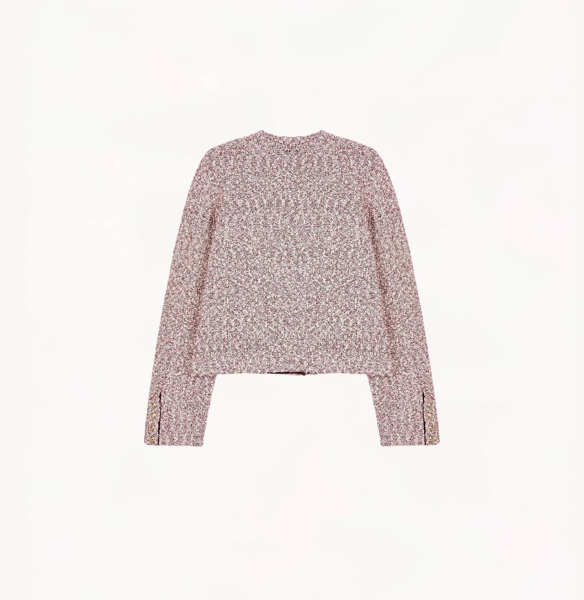 BOUCLÉ JACKET WITH POCKETS made by CRUSH Collection