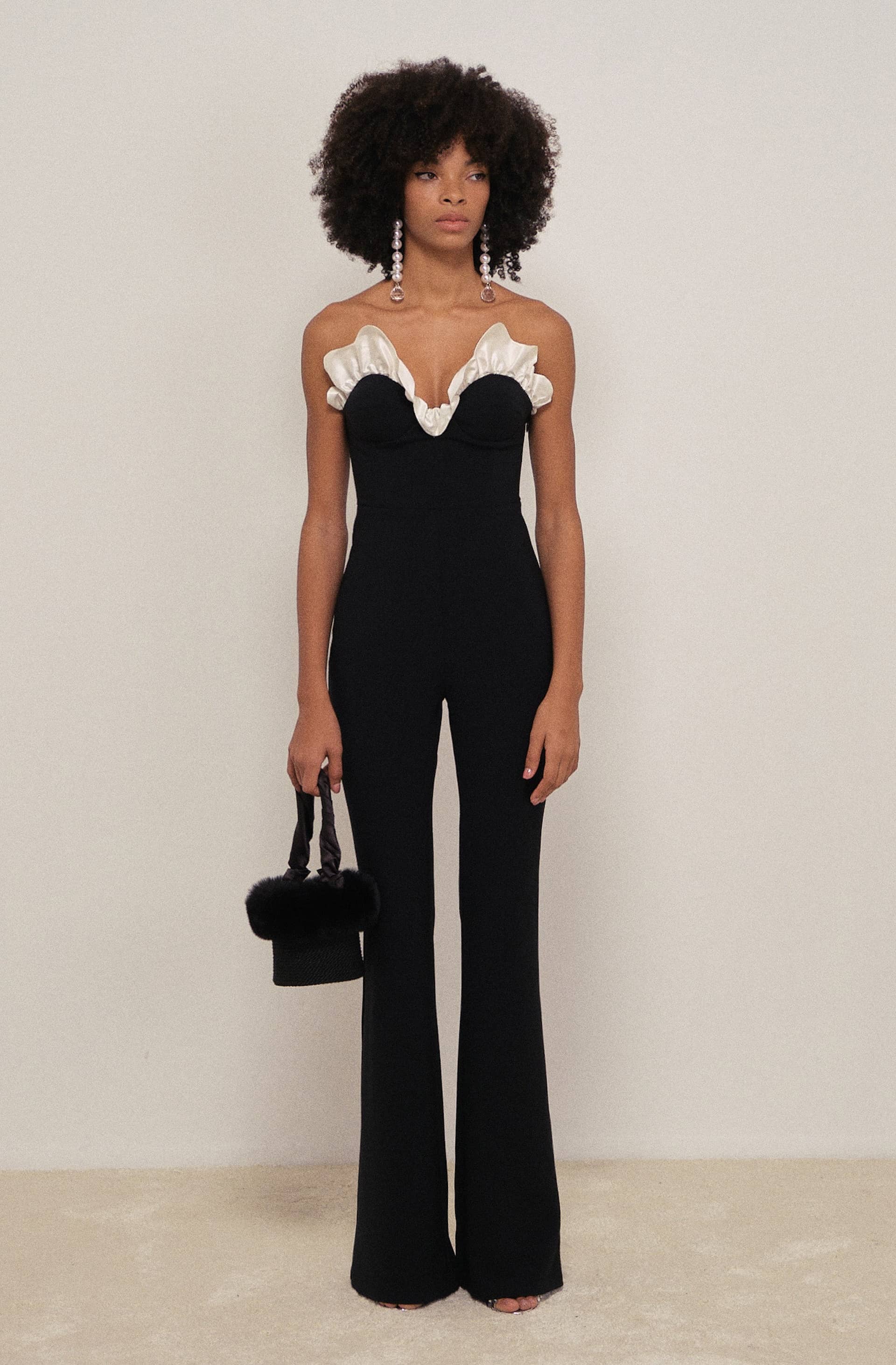 Roma Black Jumpsuit made by Filiarmi