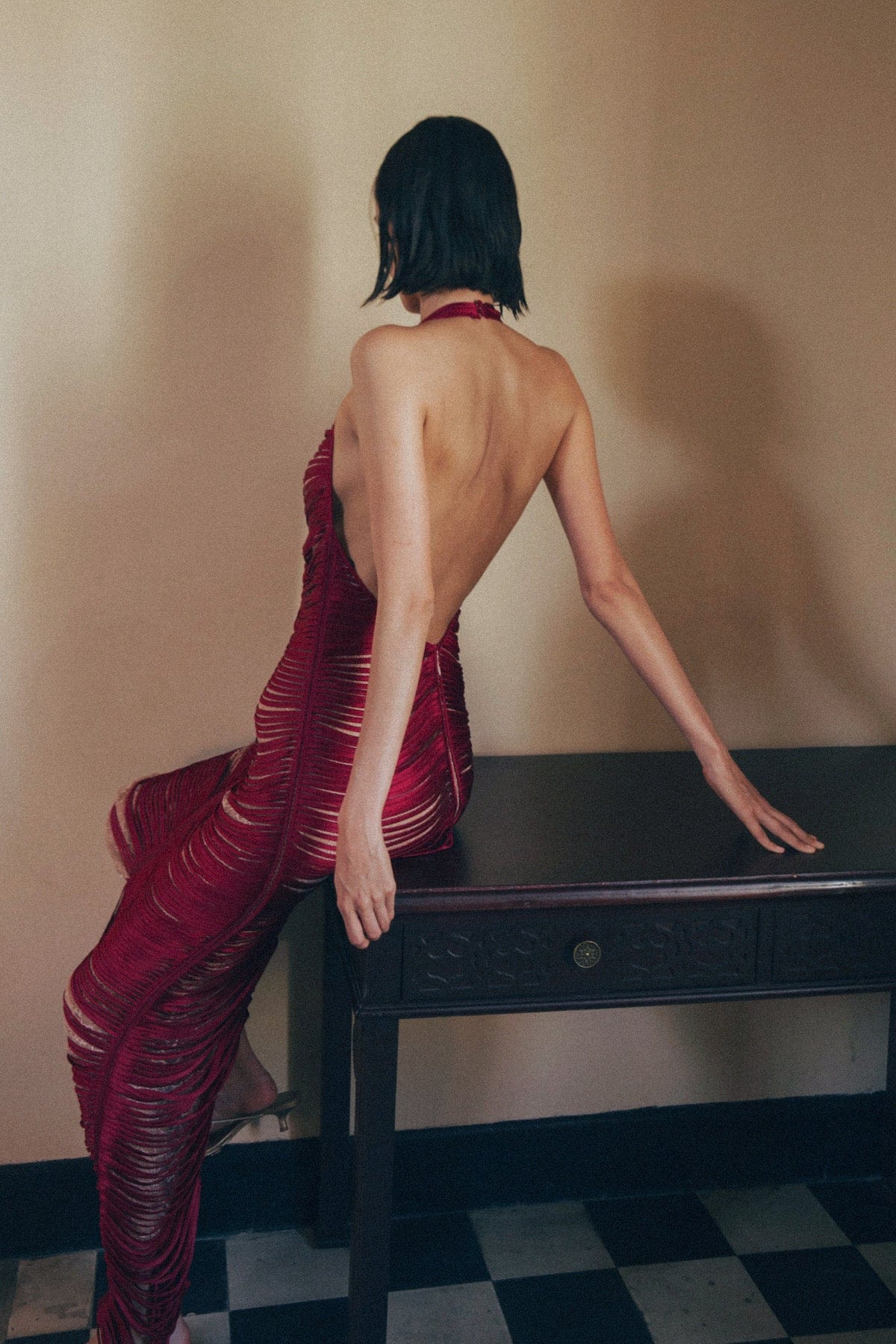 Solar Dress made by Francesca Miranda