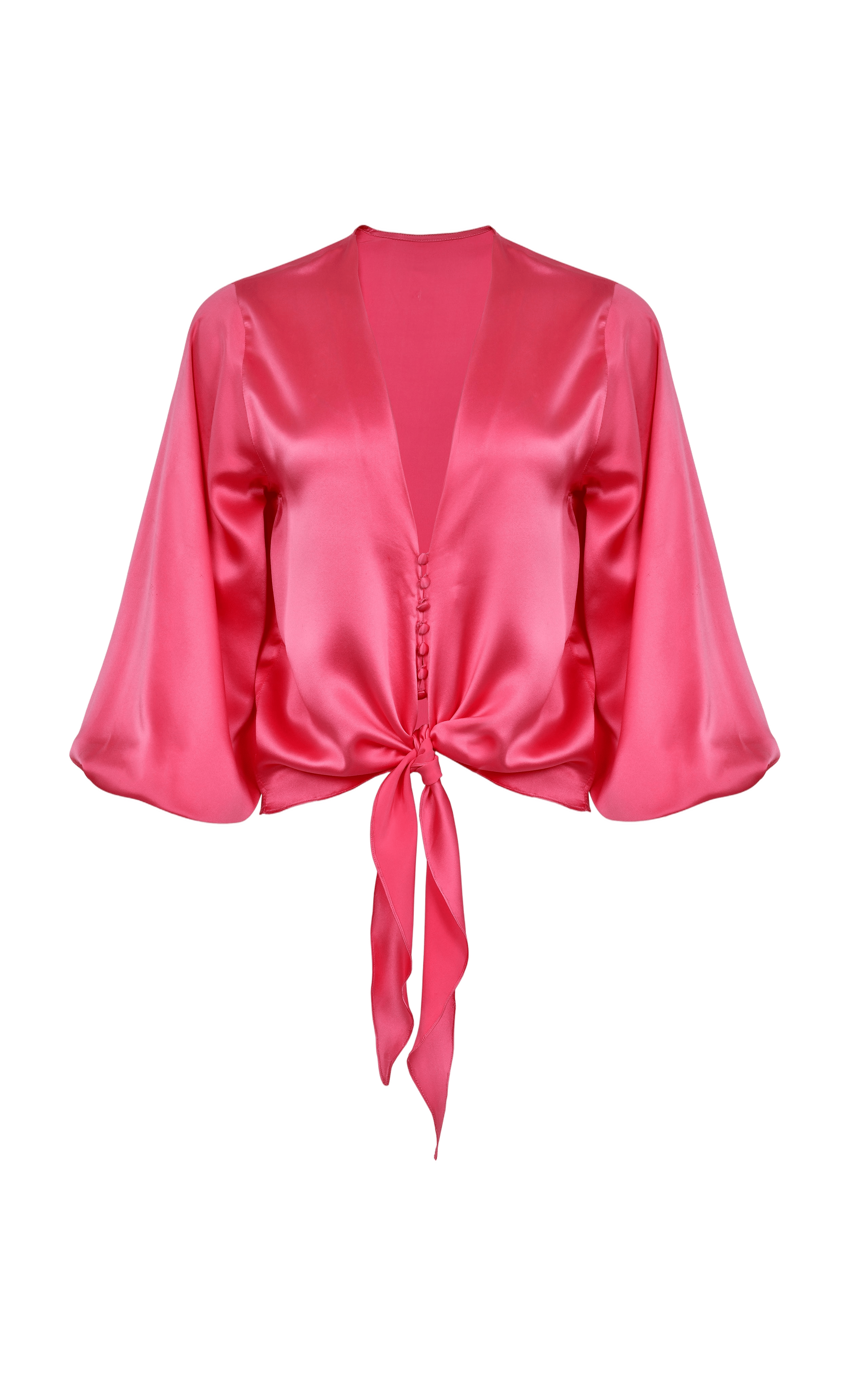 Crystal Silk Blouse made by Francesca Miranda