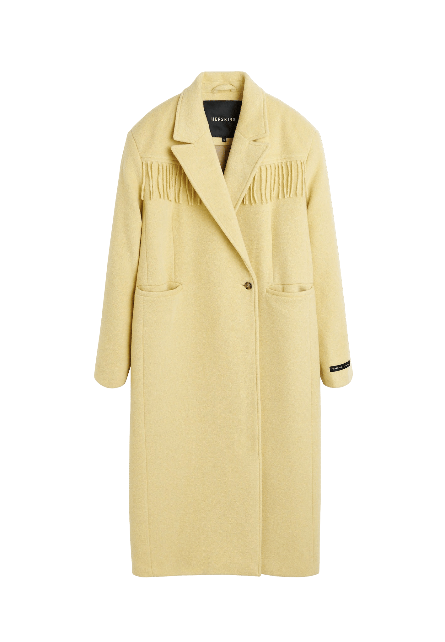 Winner Coat - Pale Yellow made by HERSKIND