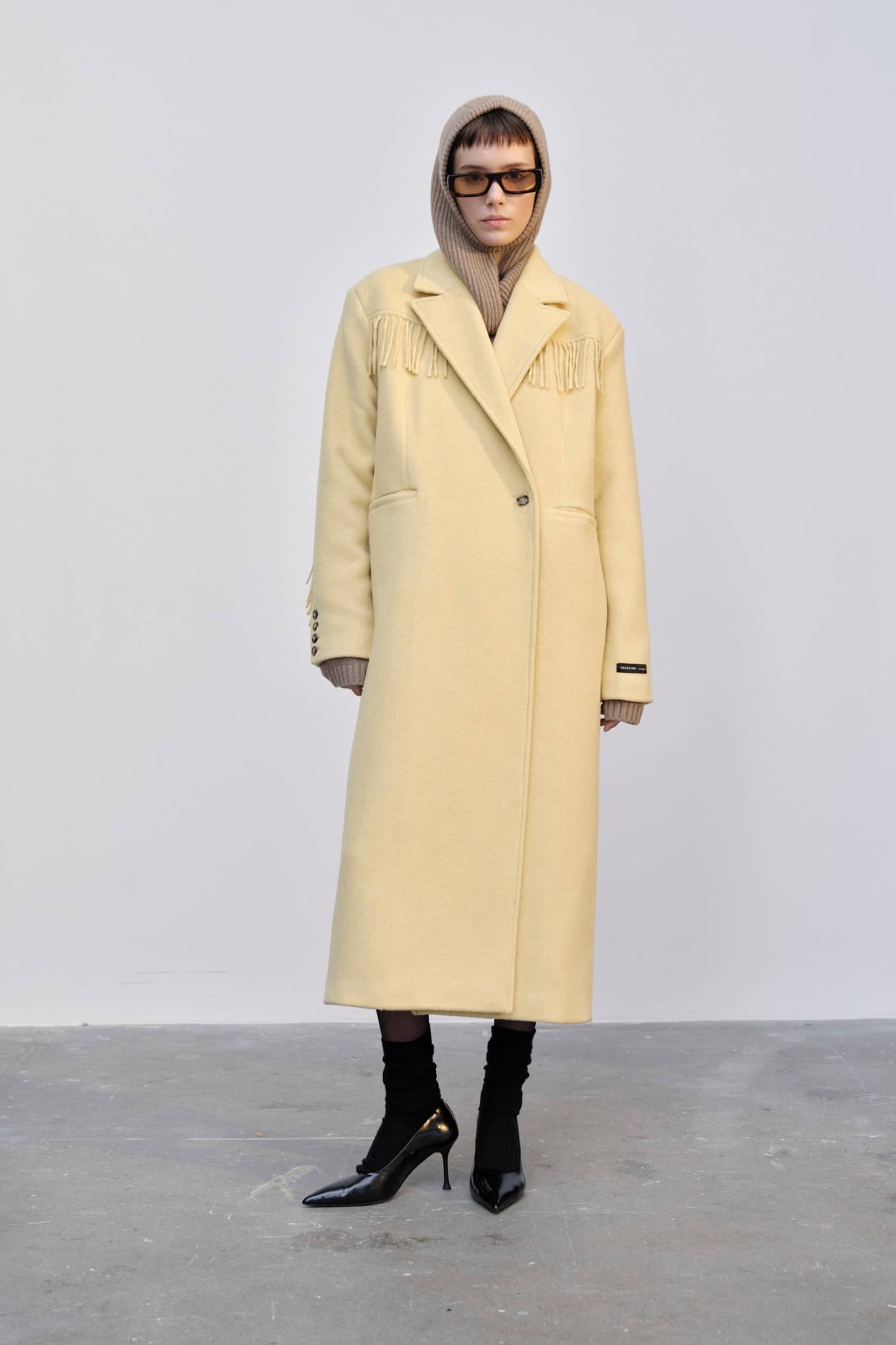 Winner Coat - Pale Yellow made by HERSKIND