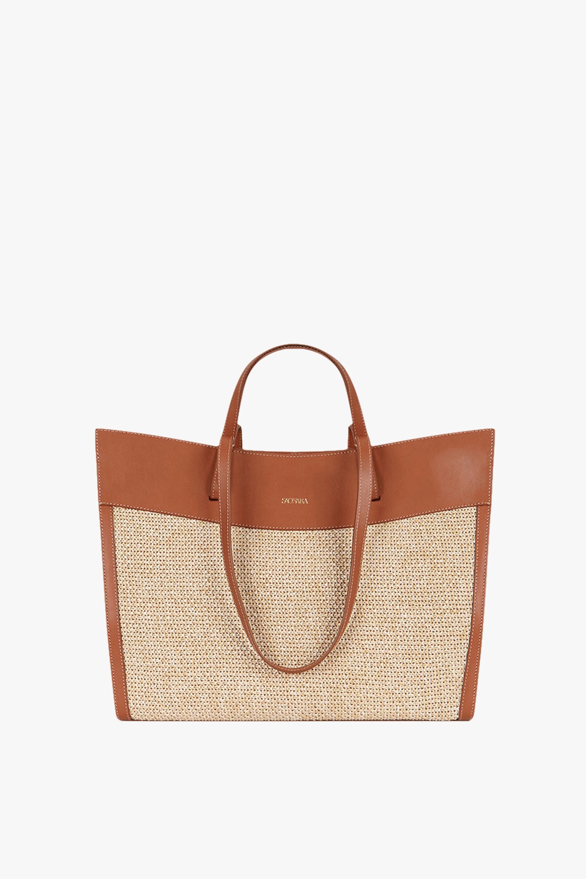 SAONARA LINEN/CARAMEL LEATHER BAG (copy) made by Saonara