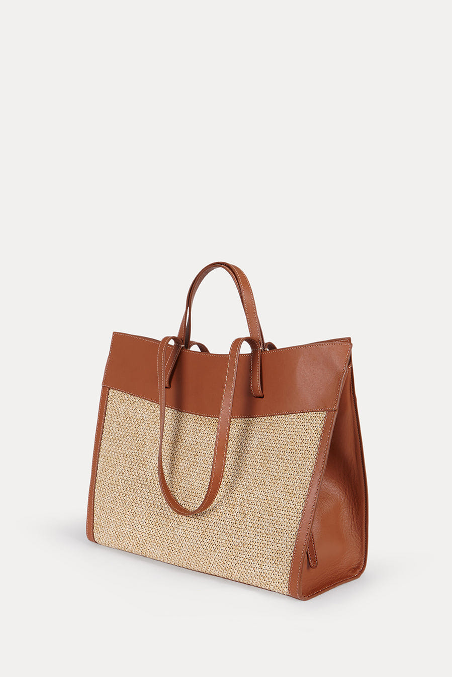 SAONARA LINEN/CARAMEL LEATHER BAG (copy) made by Saonara