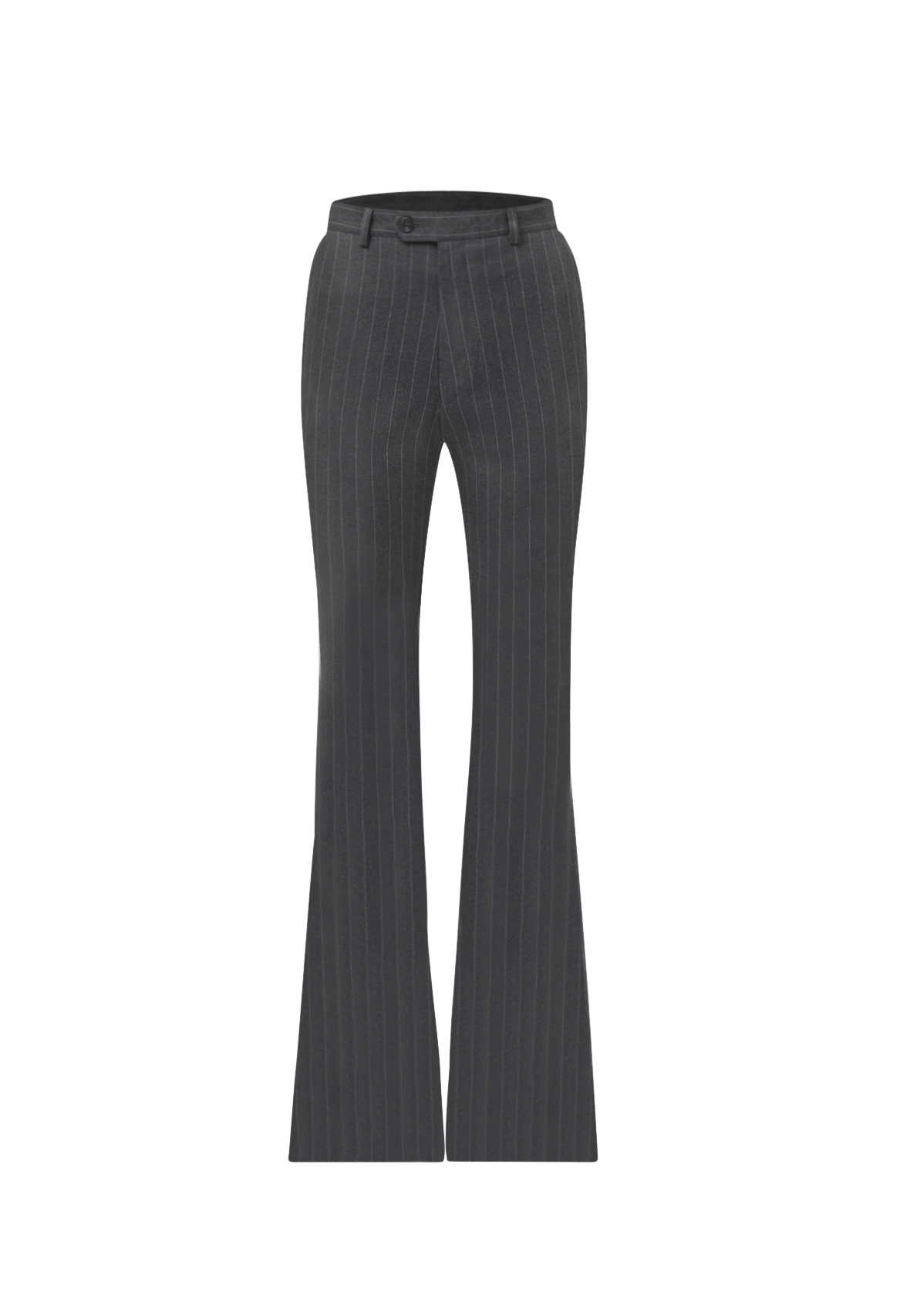 Trouser High Waist Slim Leg in Graphite Grey made by Gemme Collective