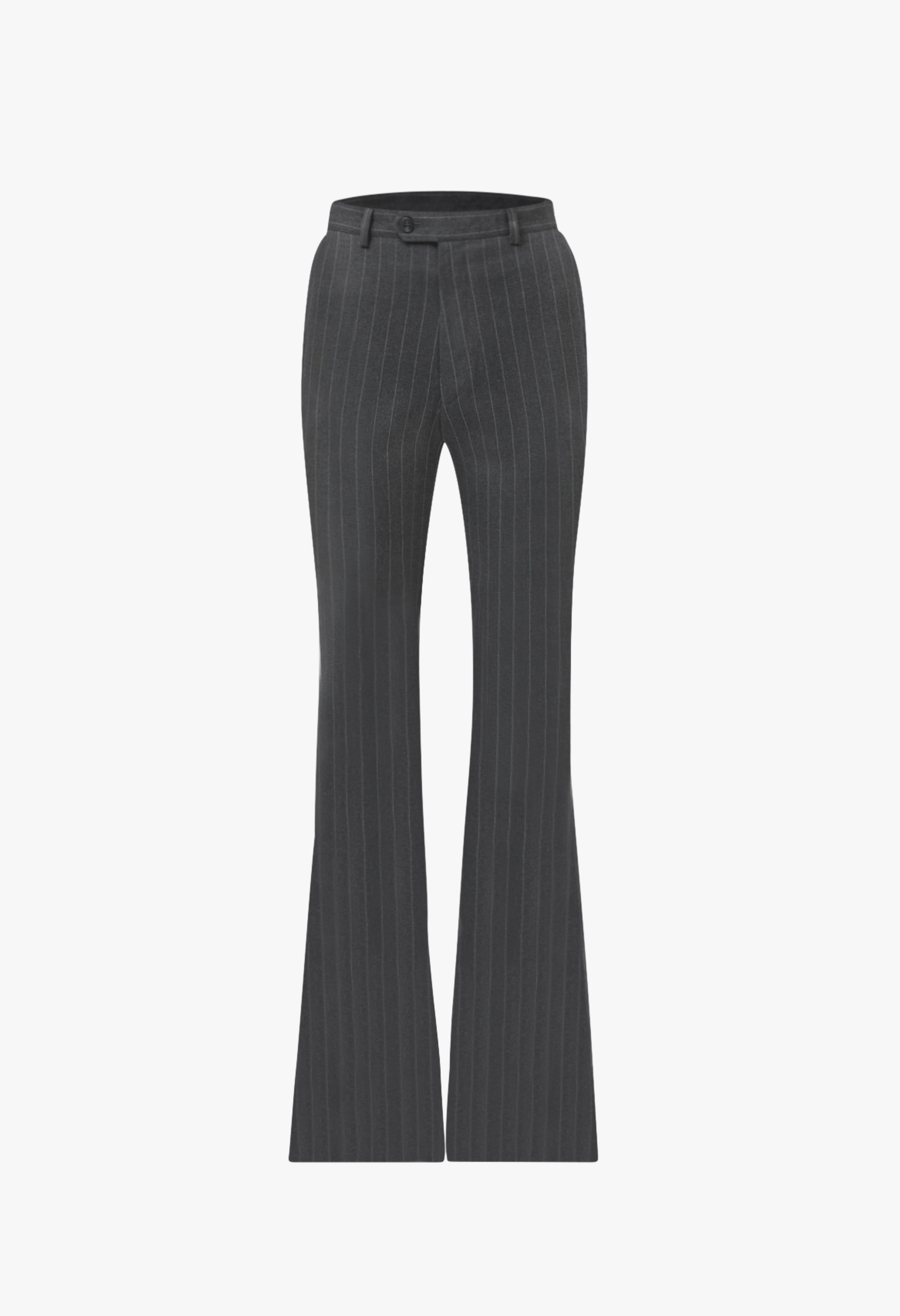 Trouser High Waist Slim Leg in Graphite Grey made by Gemme Collective