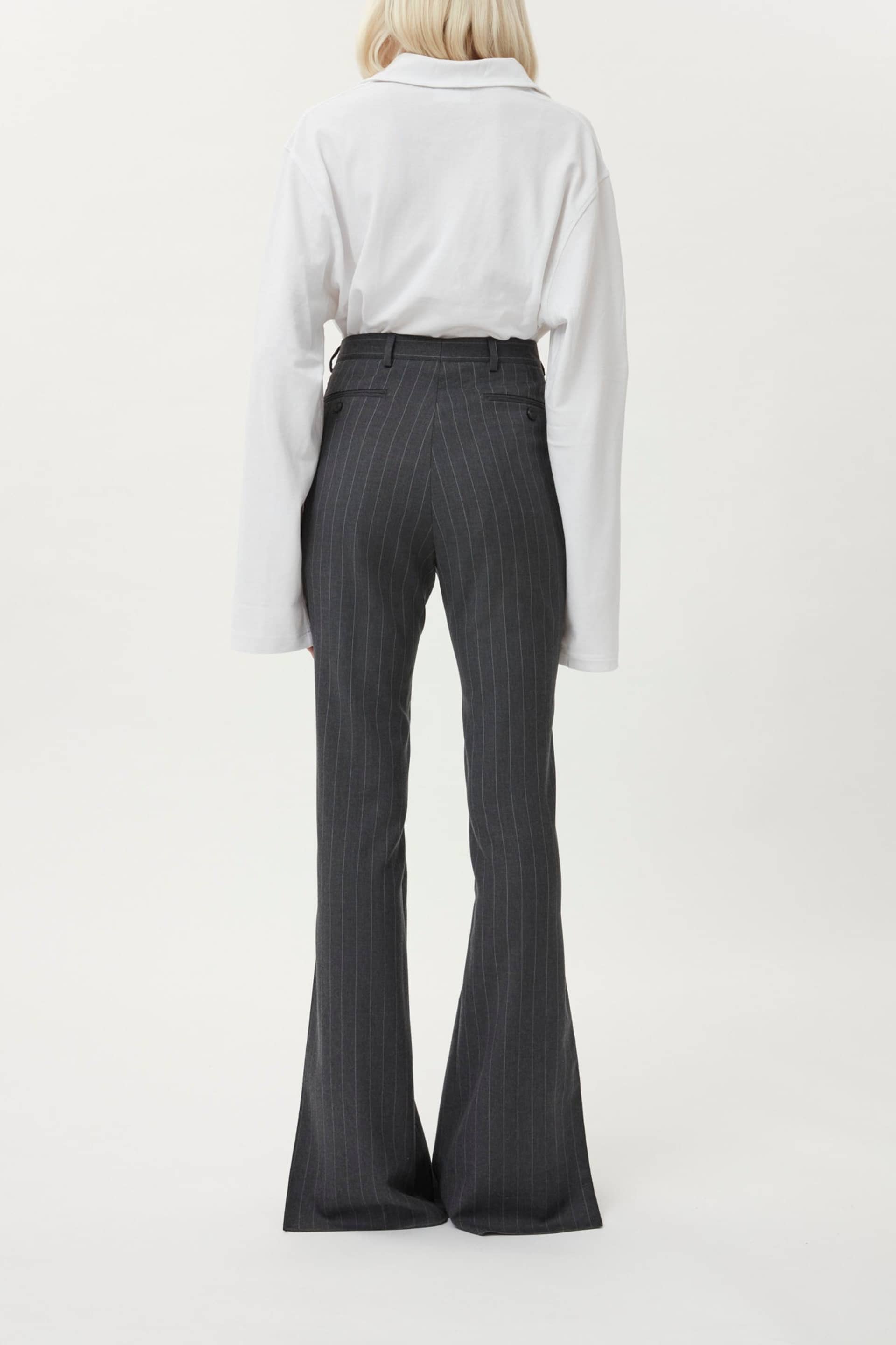 Trouser High Waist Slim Leg made by Gemme Collective