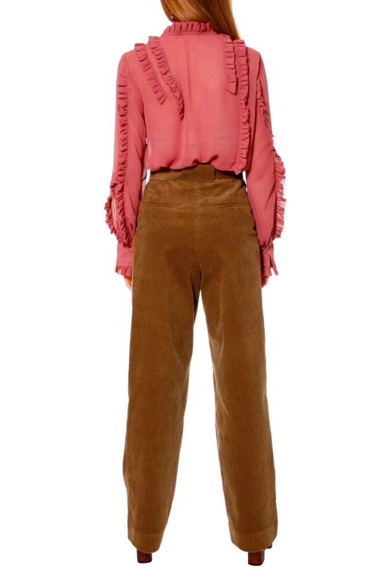 Pants Janice Toffee made by HALEWSKI