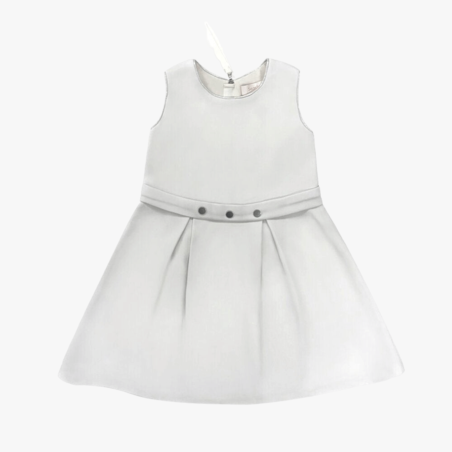 Salma Snap Dress - Cream made by SEMSEM