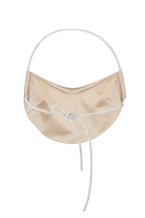 Silk top with crystal cord made by NUÉ