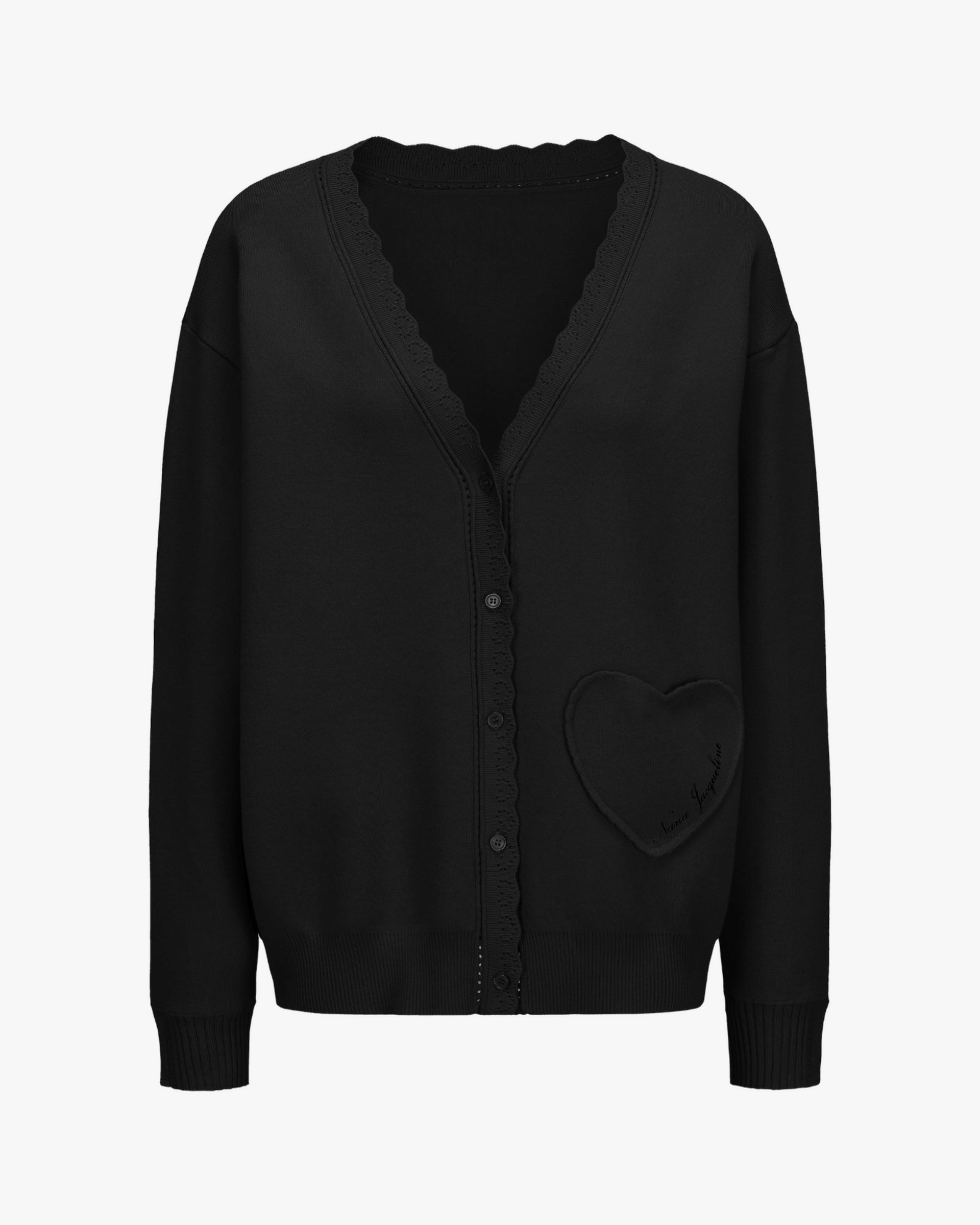 Carrie Cardigan (Black) made by Nana Jacqueline