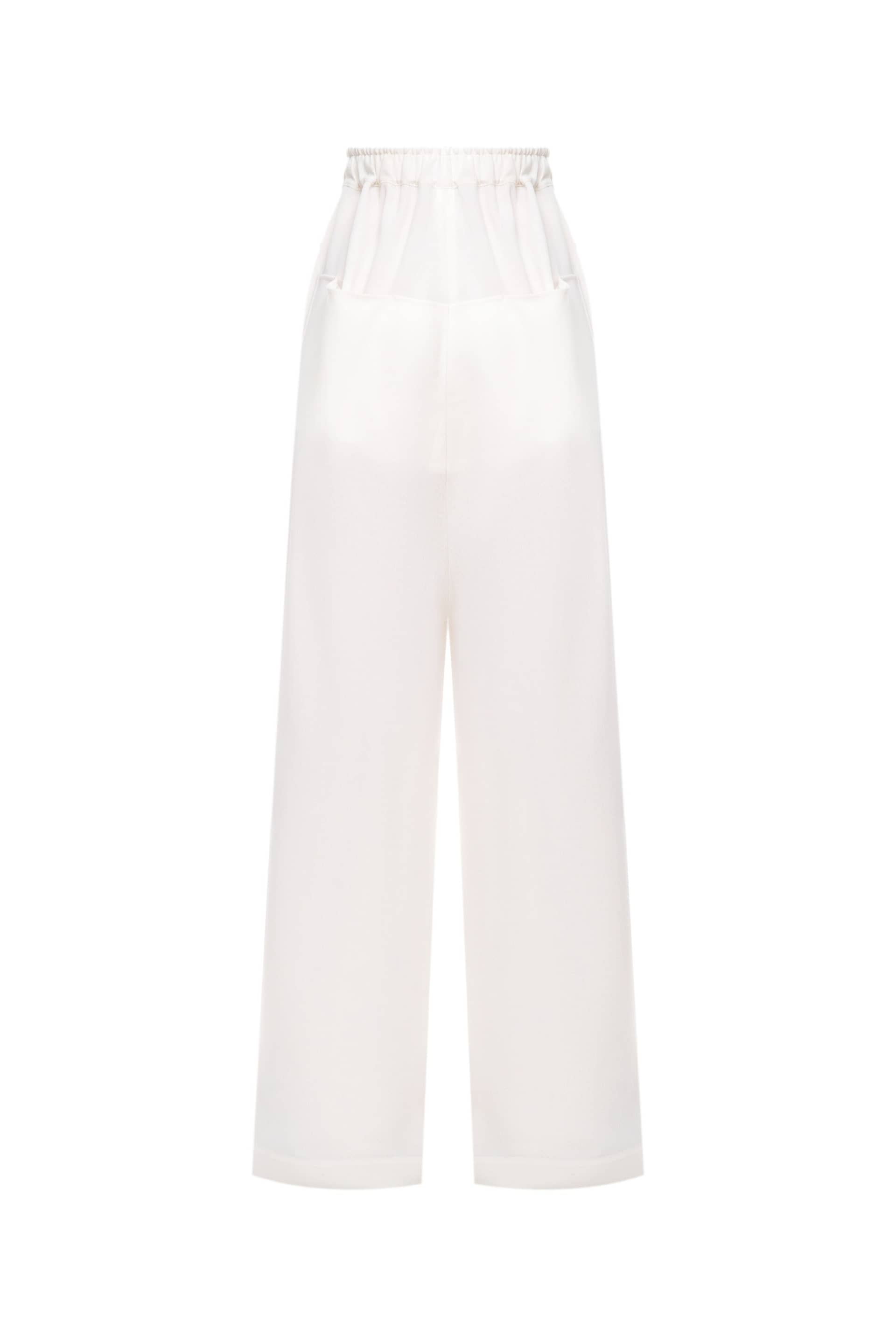 Loose fit pants with zip made by A.M.G