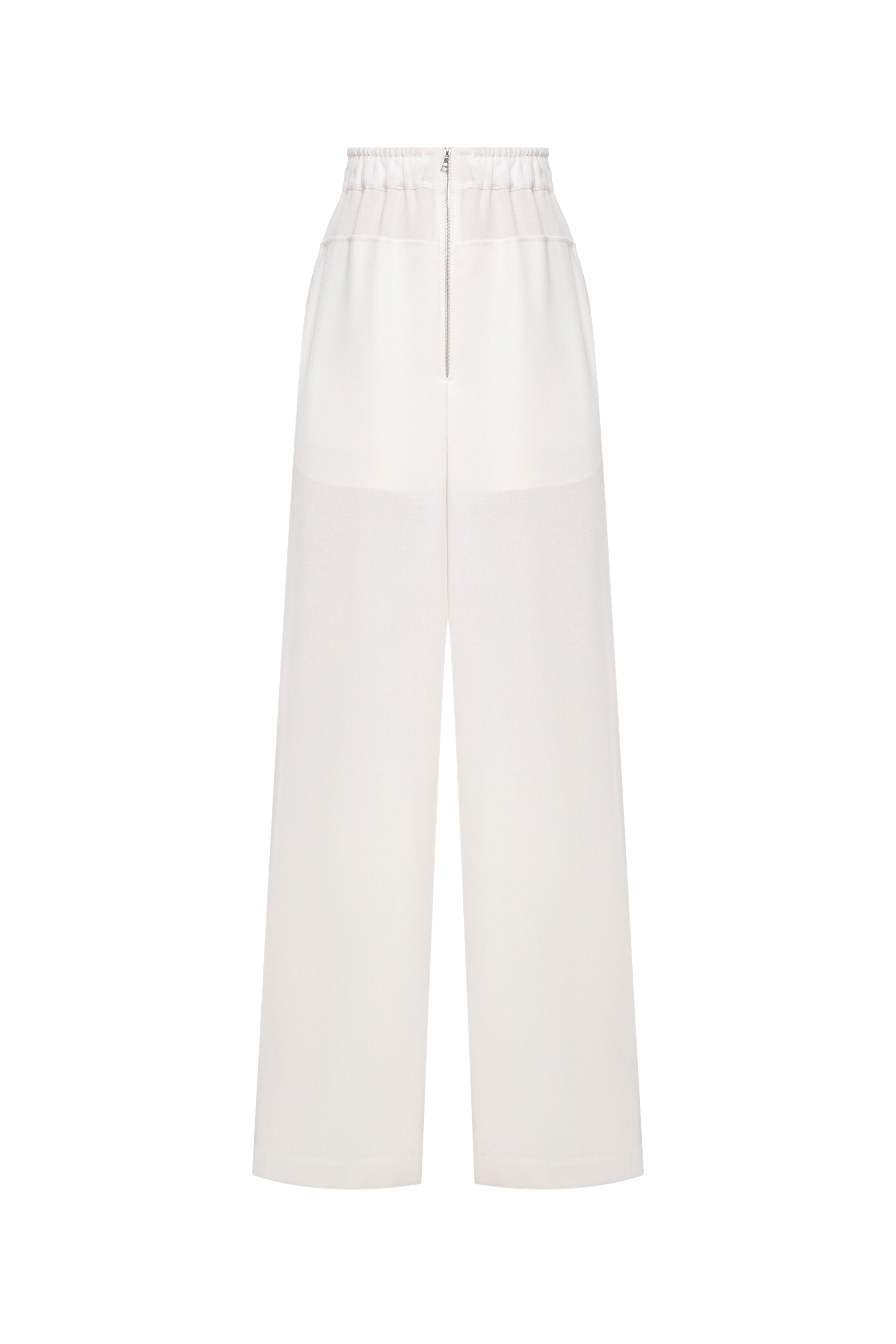 Loose fit pants with zip made by A.M.G