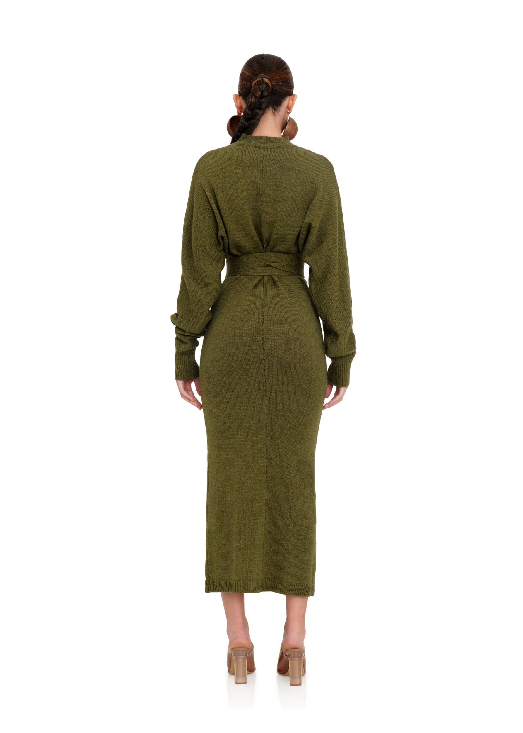 MARI JADE KNIT DRESS made by Andrea Iyamah