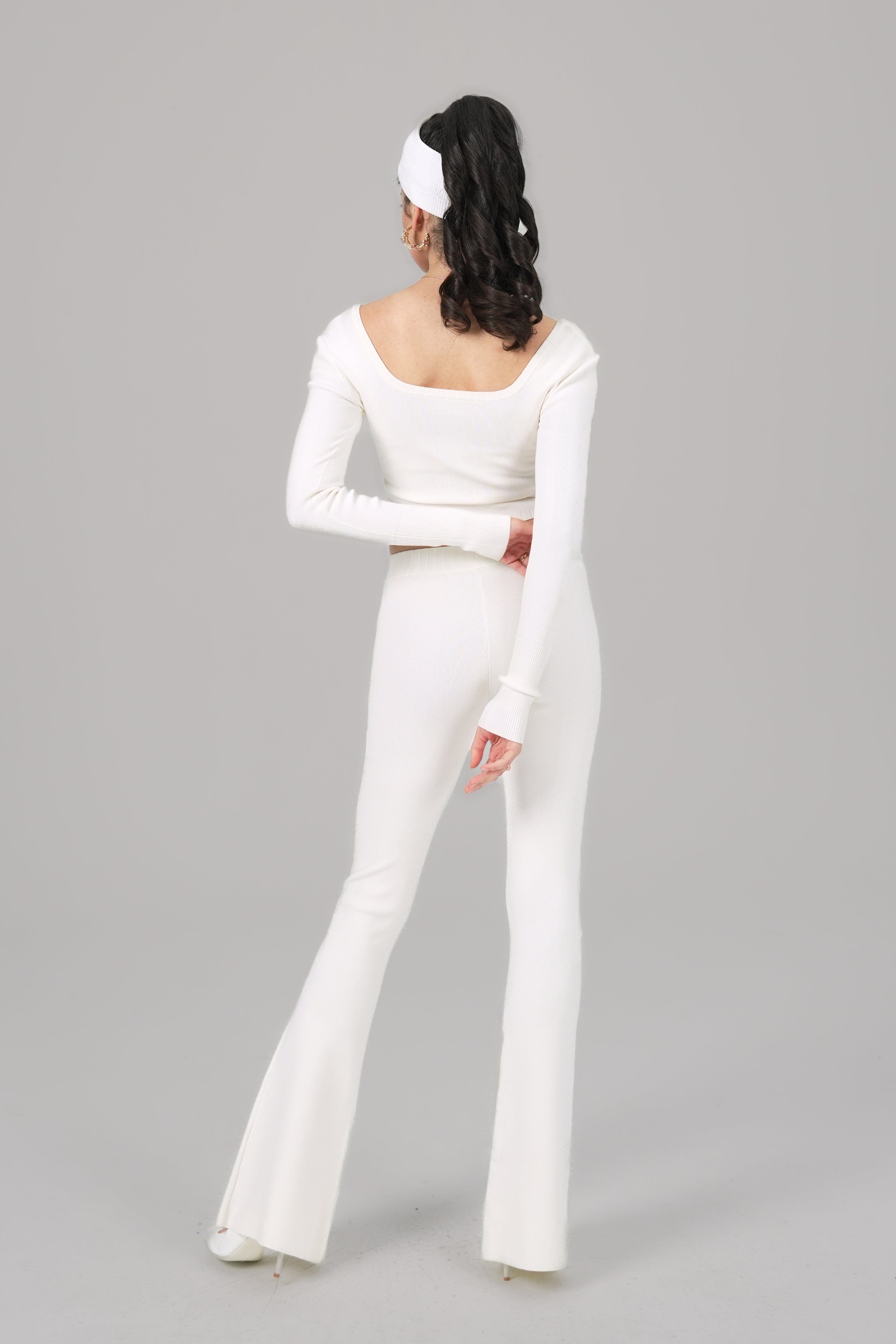 Holly Pants (White) made by Nana Jacqueline