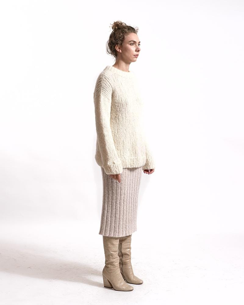 ANDREA Skirt in Purple made by AYNI