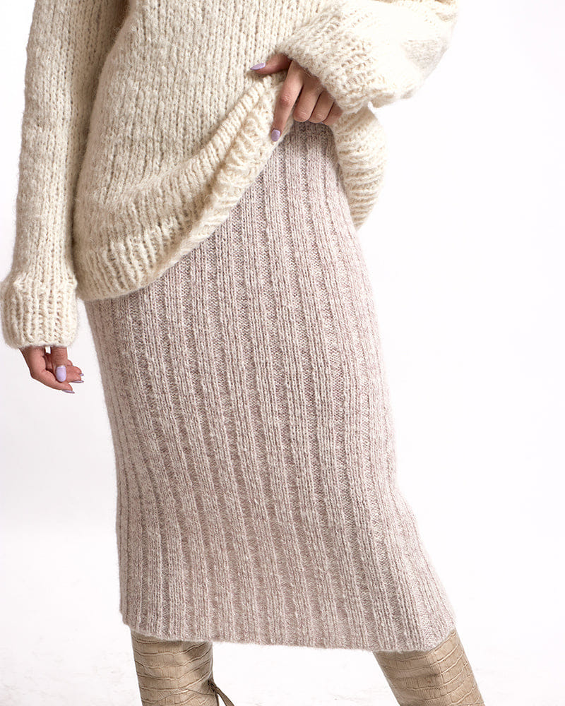 ANDREA Skirt in Purple made by AYNI