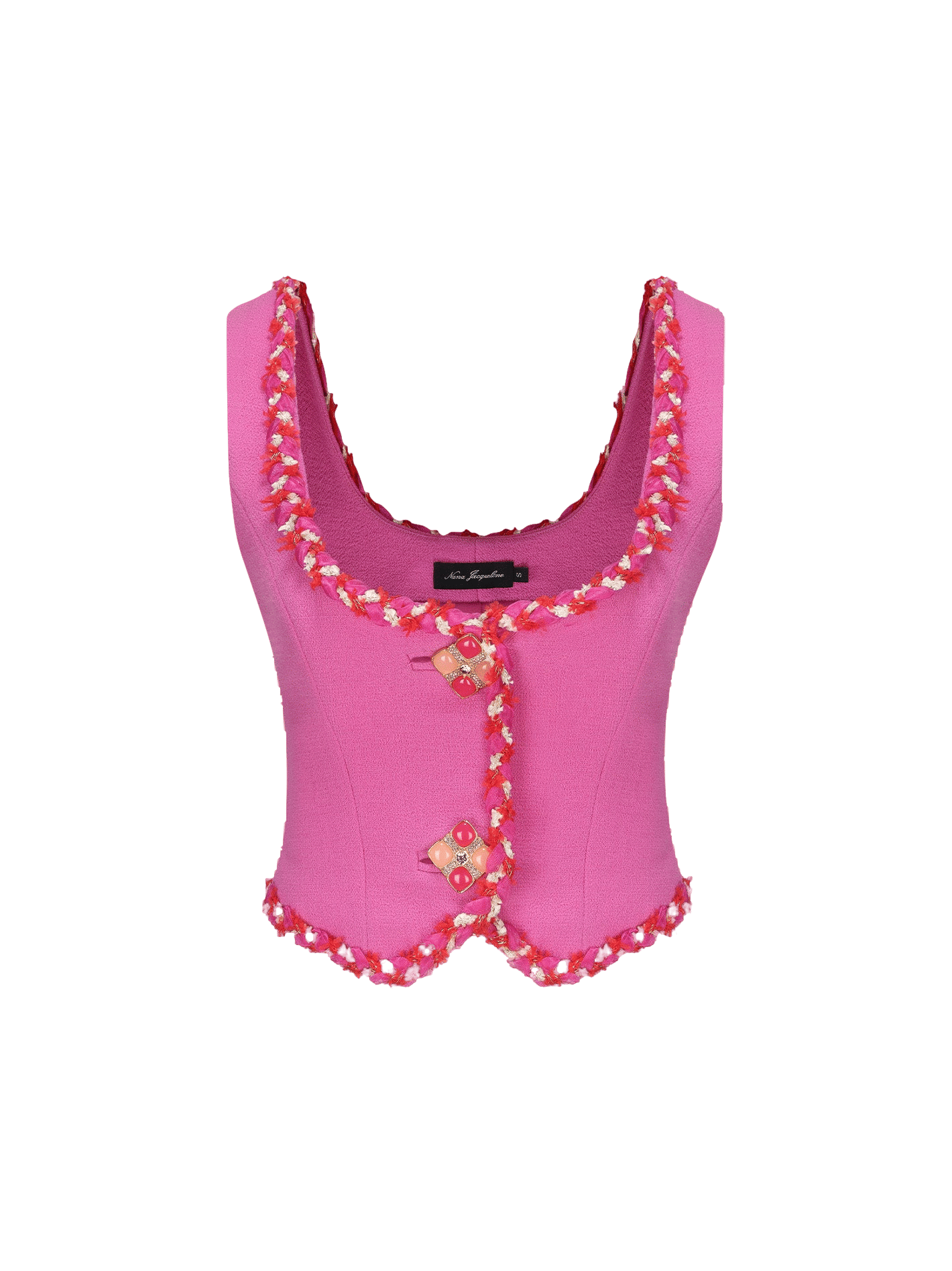 Lisette Vest Top (Pink) made by Nana Jacqueline