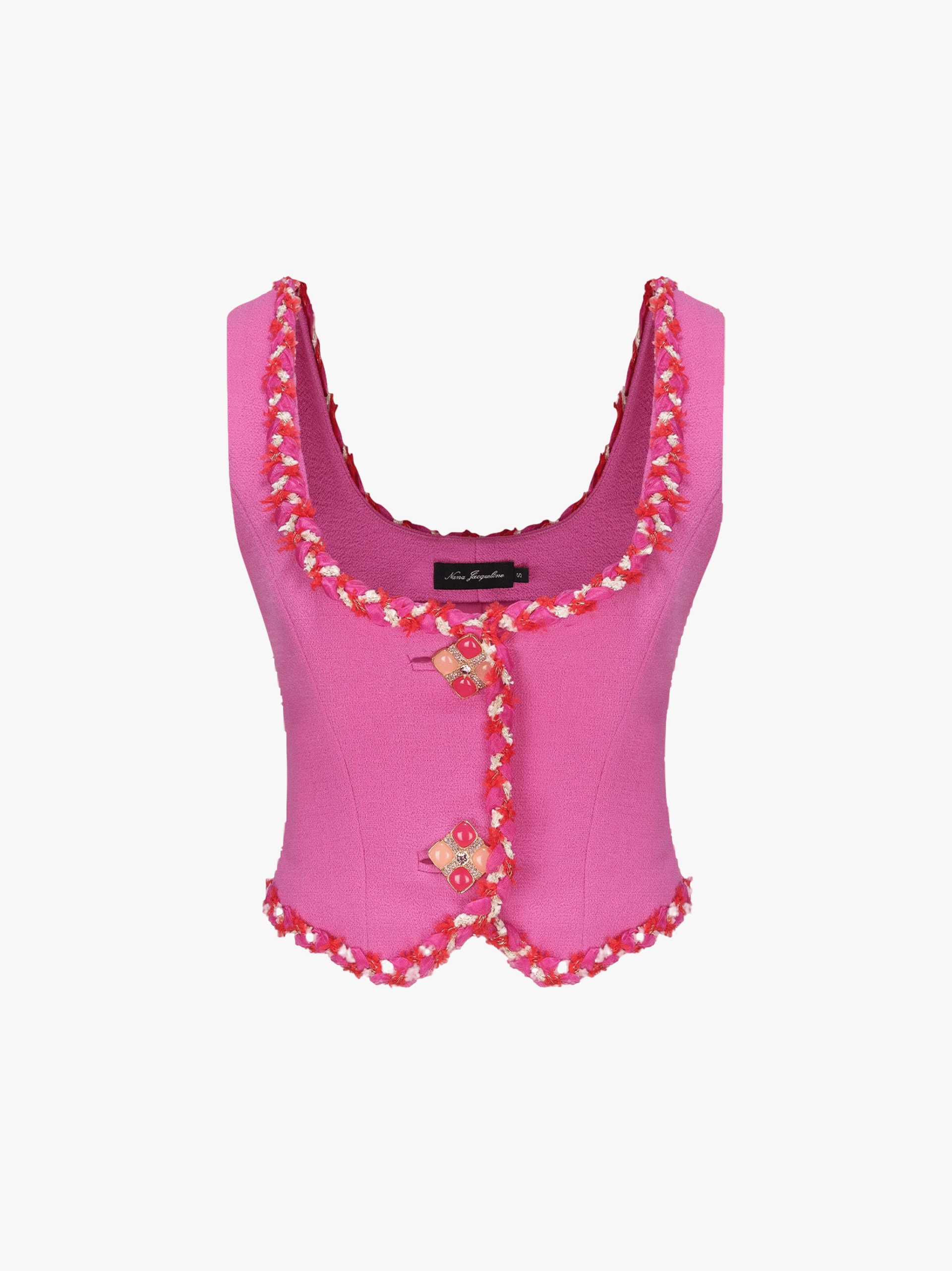Lisette Vest Top (Pink) made by Nana Jacqueline