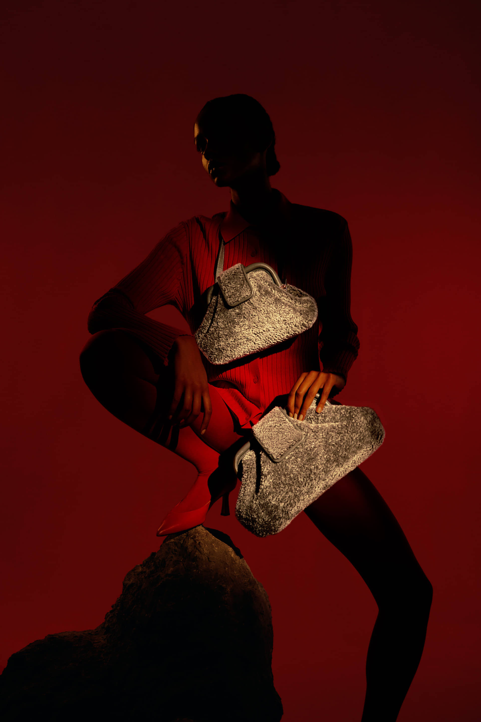 Eva Gri in Grey made by Maven Bag