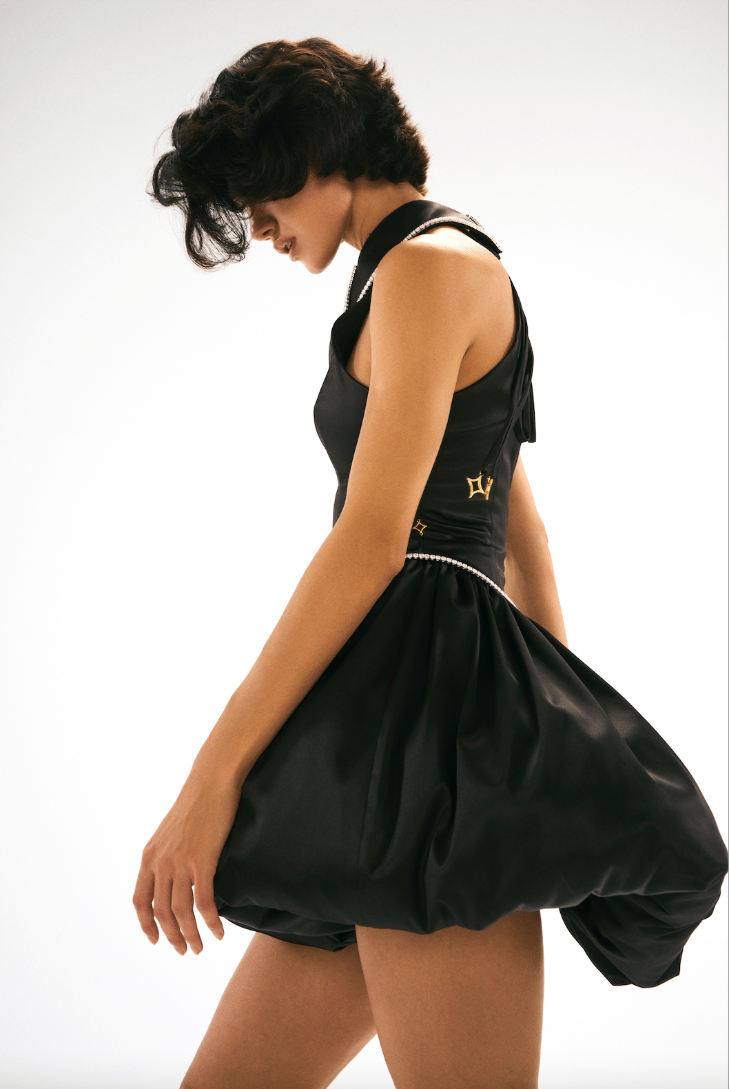 Collared Mini Dress made by ONORI