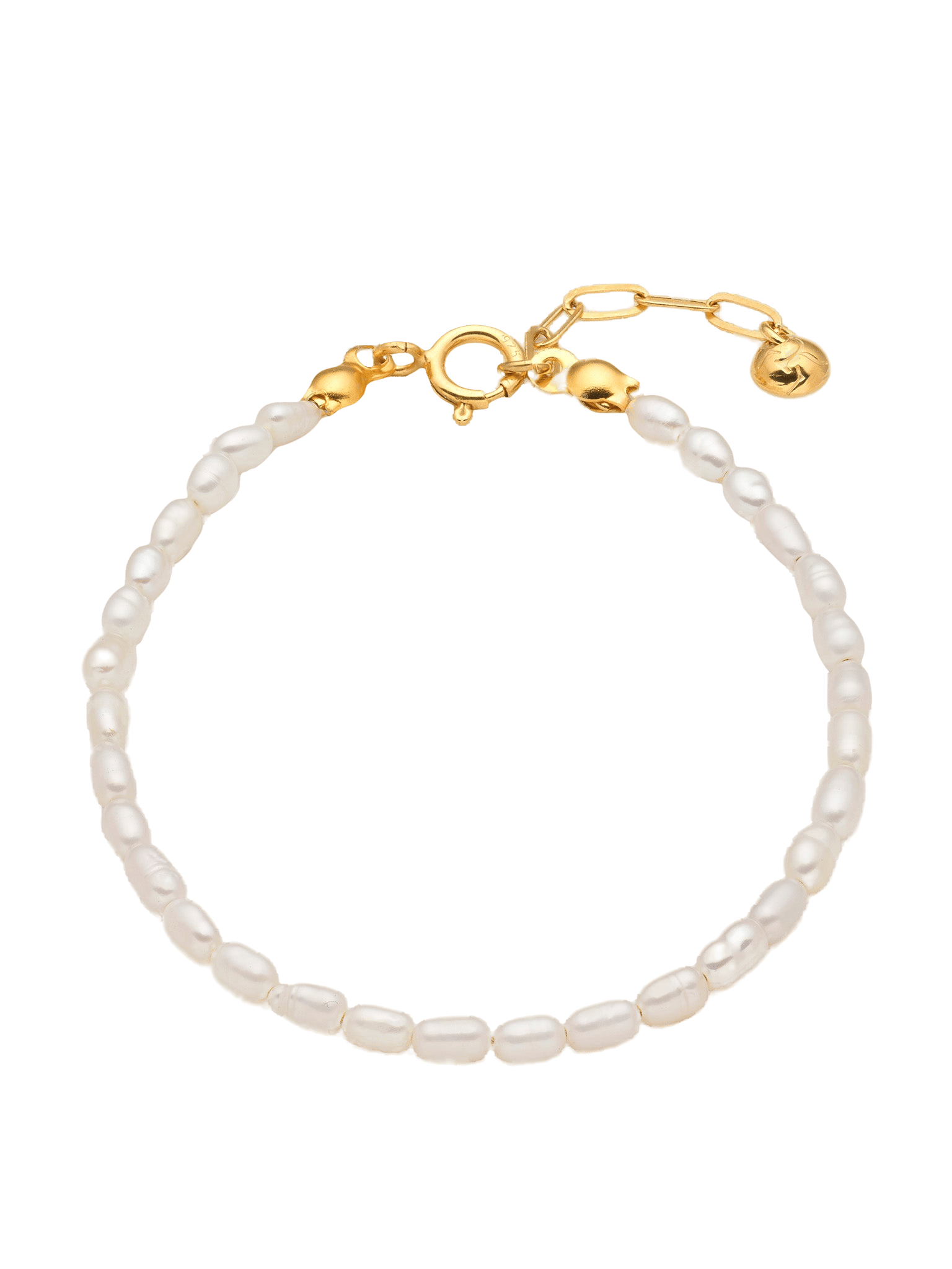Rice Pearl Bracelet made by Eva Remenyi