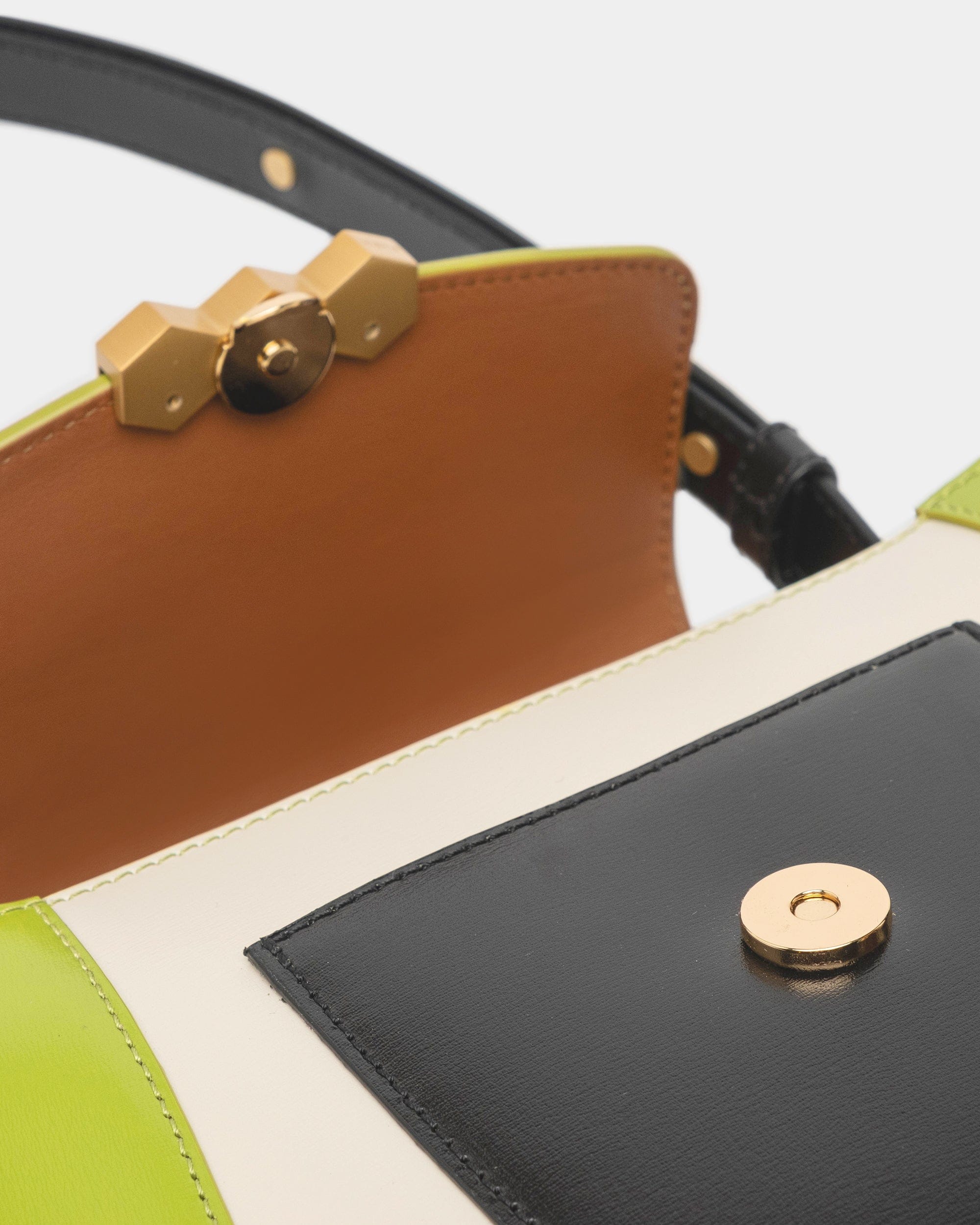 Jill Olive / White / Black made by Mietis