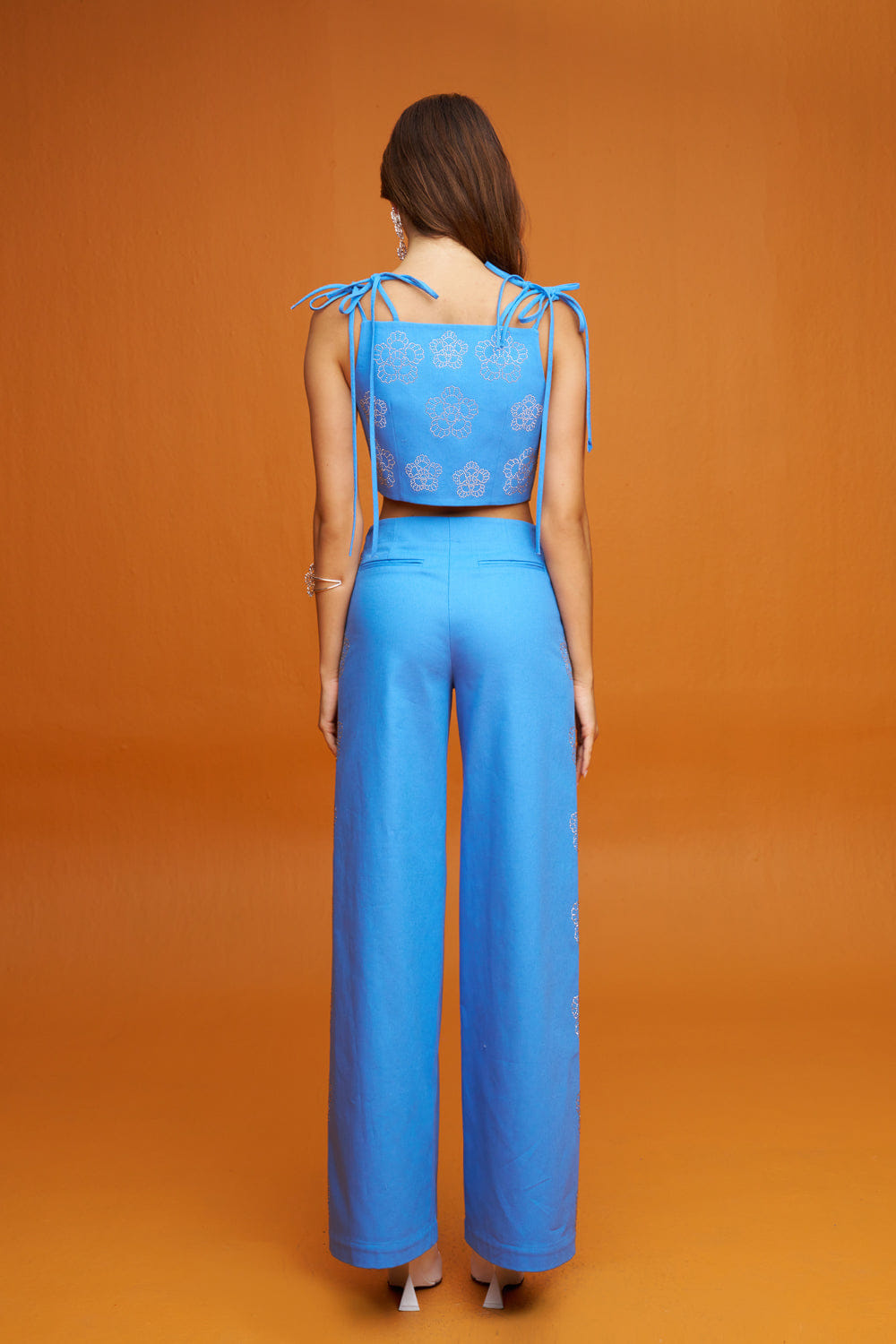 Chrysanthemum Pant made by Declara