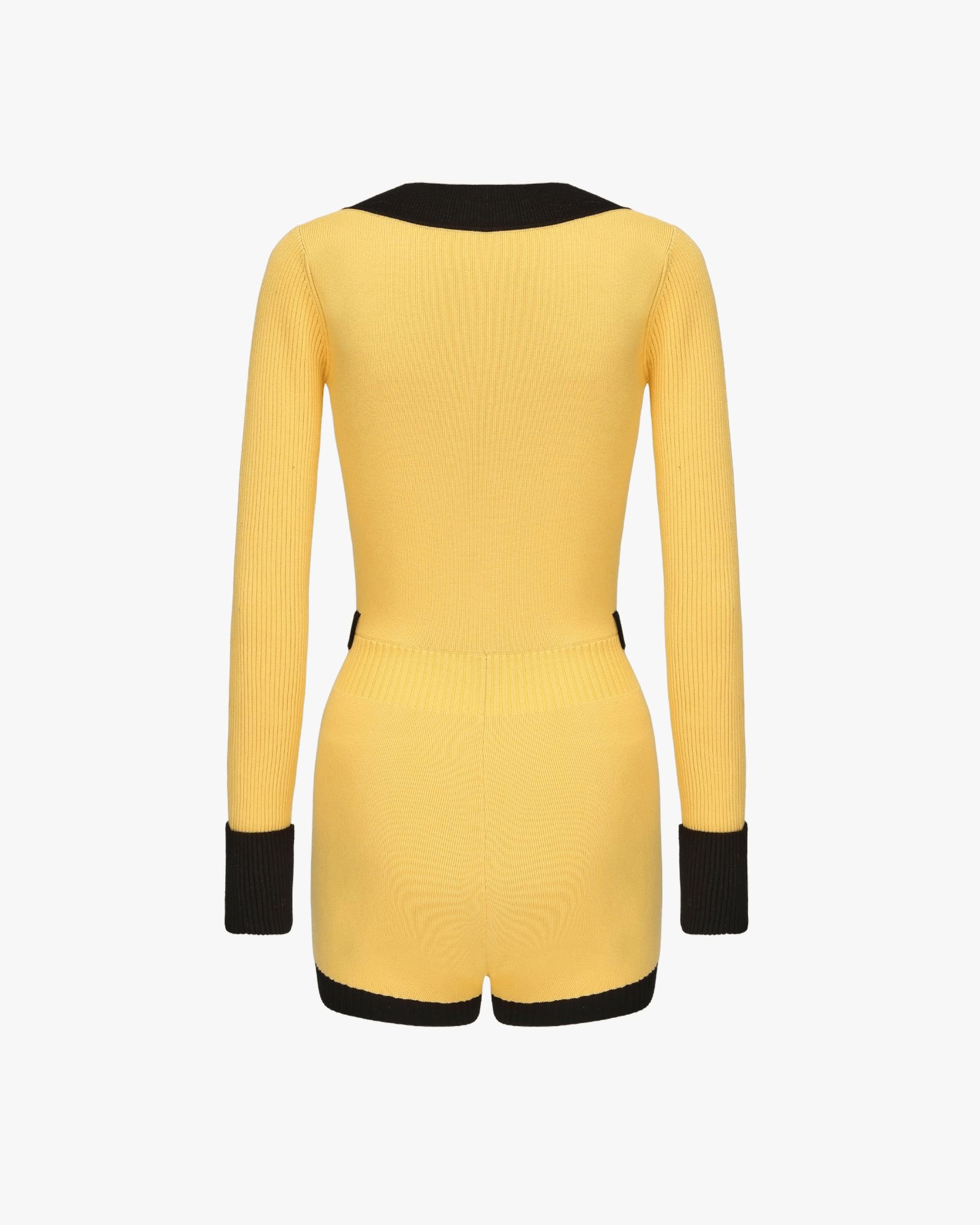 Matilda Knit Jumpsuit (Yellow) made by Nana Jacqueline