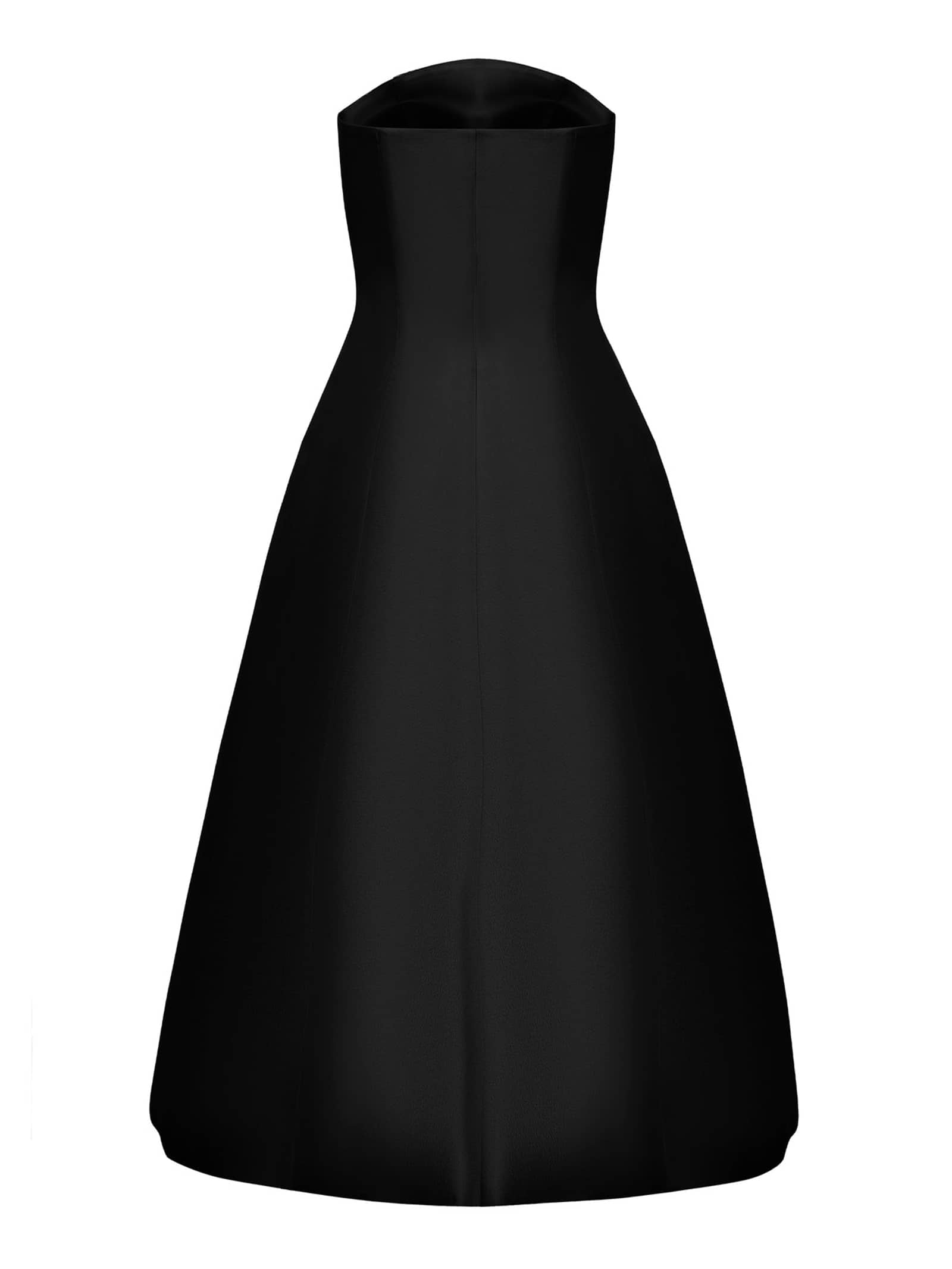 APPLIQUED STRAPLESS MAXI GOWN made by NDS The Label