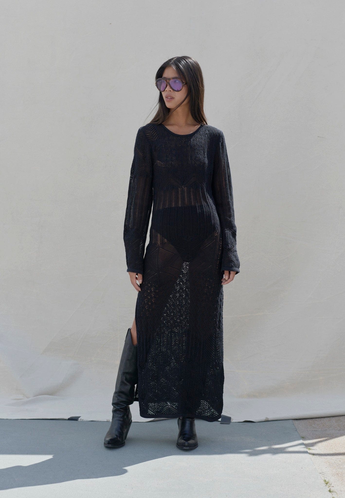 Kennedy Dress - Black in Black made by HERSKIND