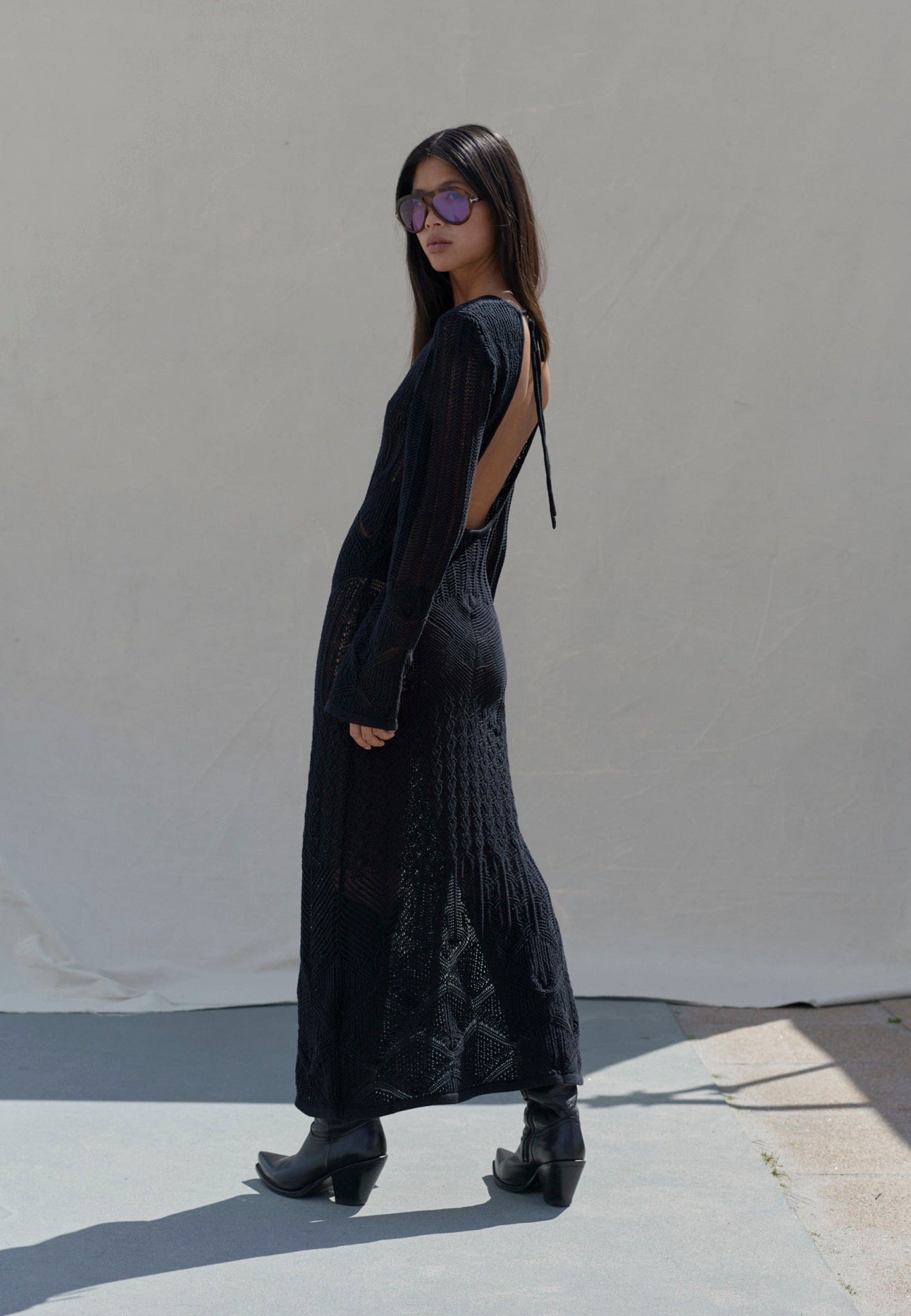 Kennedy Dress - Black in Black made by HERSKIND