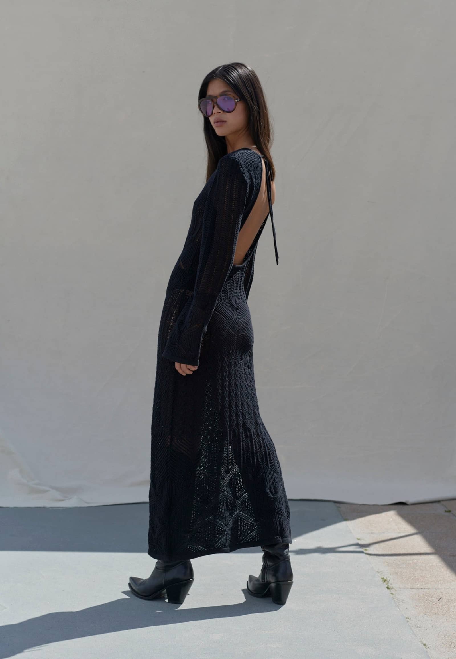 Kennedy Dress - Black in Black made by HERSKIND