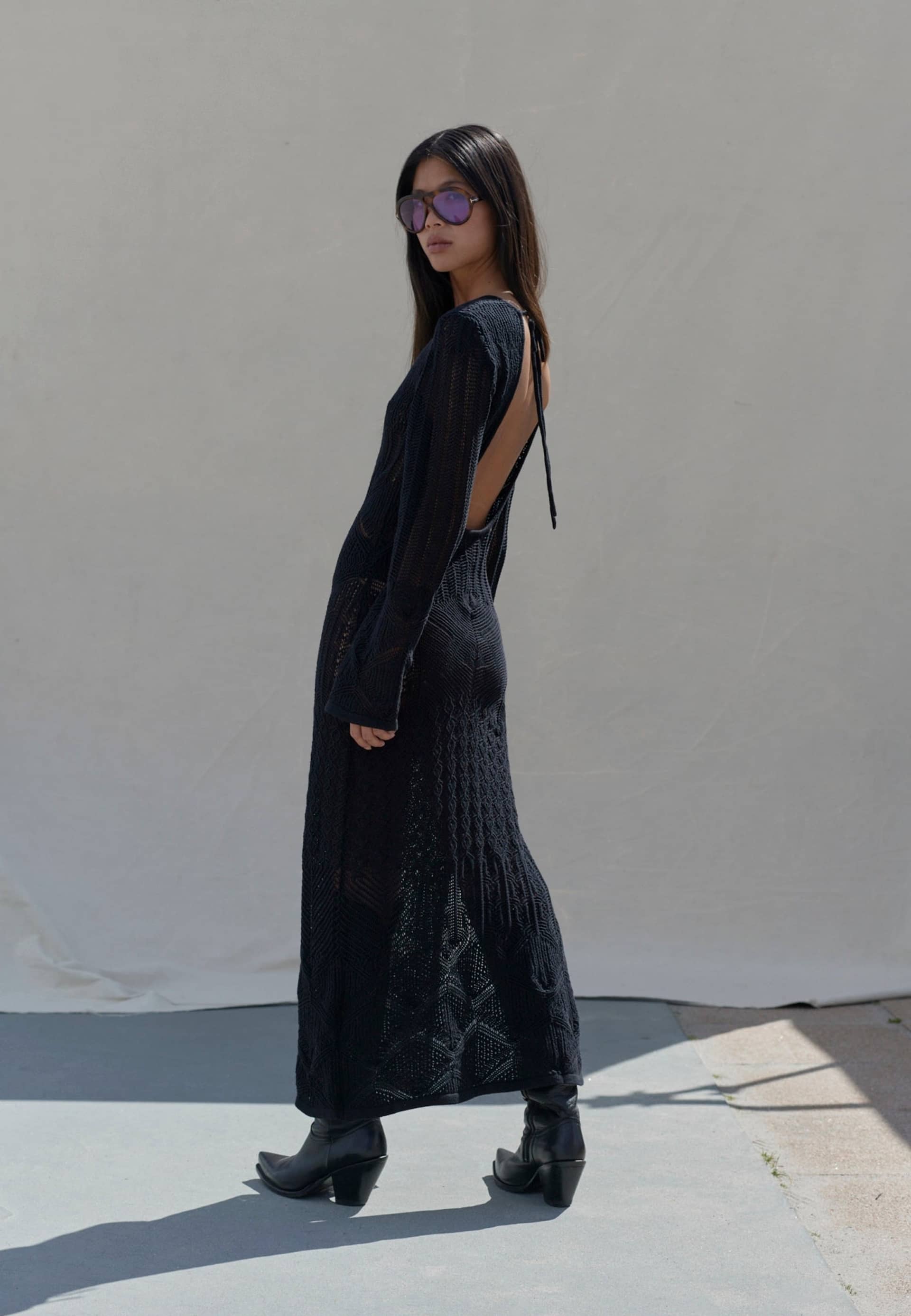 Kennedy Dress - Black in Black made by HERSKIND