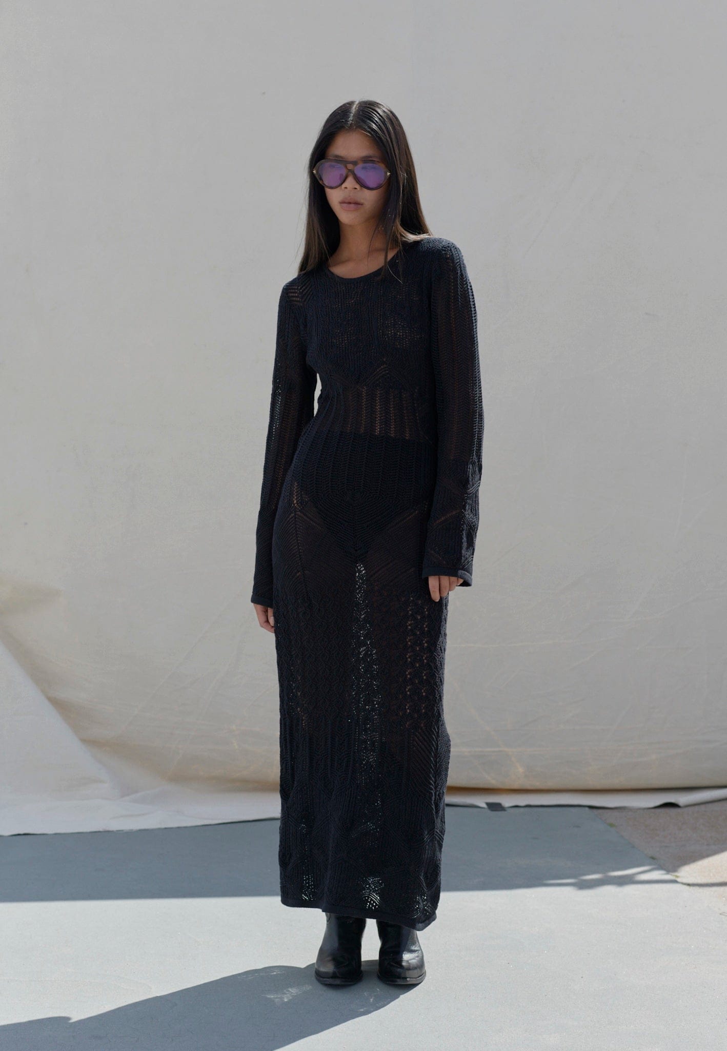 Kennedy Dress - Black in Black made by HERSKIND