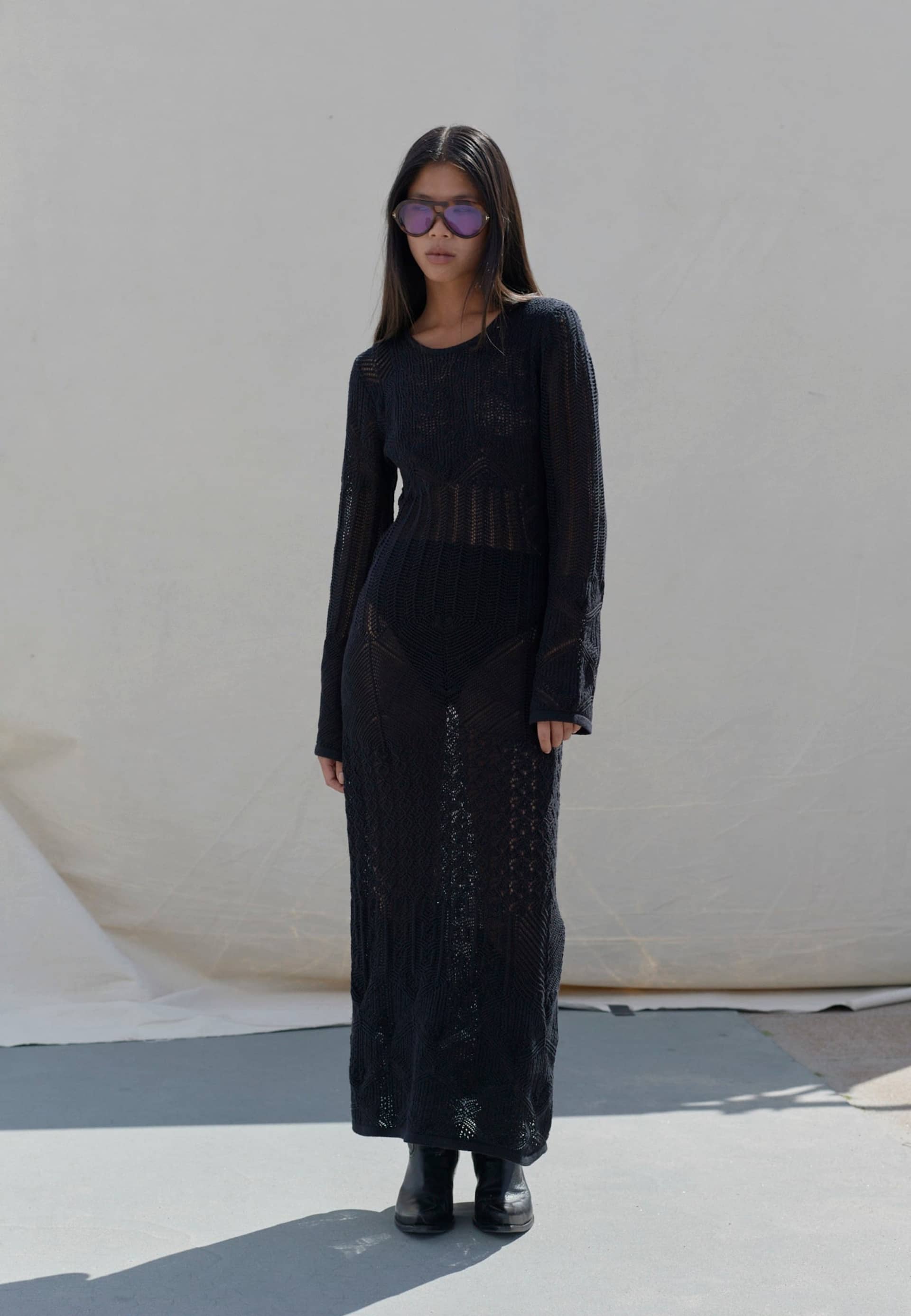 Kennedy Dress - Black in Black made by HERSKIND