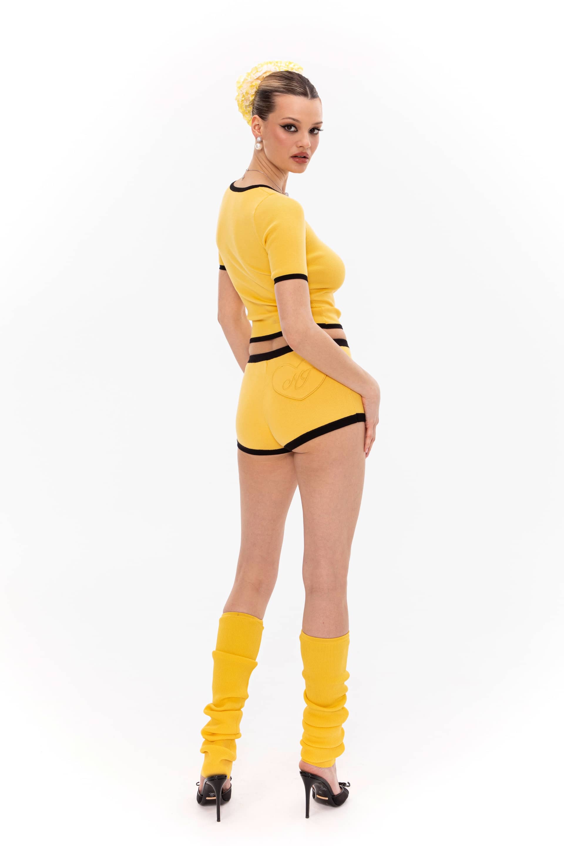 Luna Top (Yellow) made by Nana Jacqueline