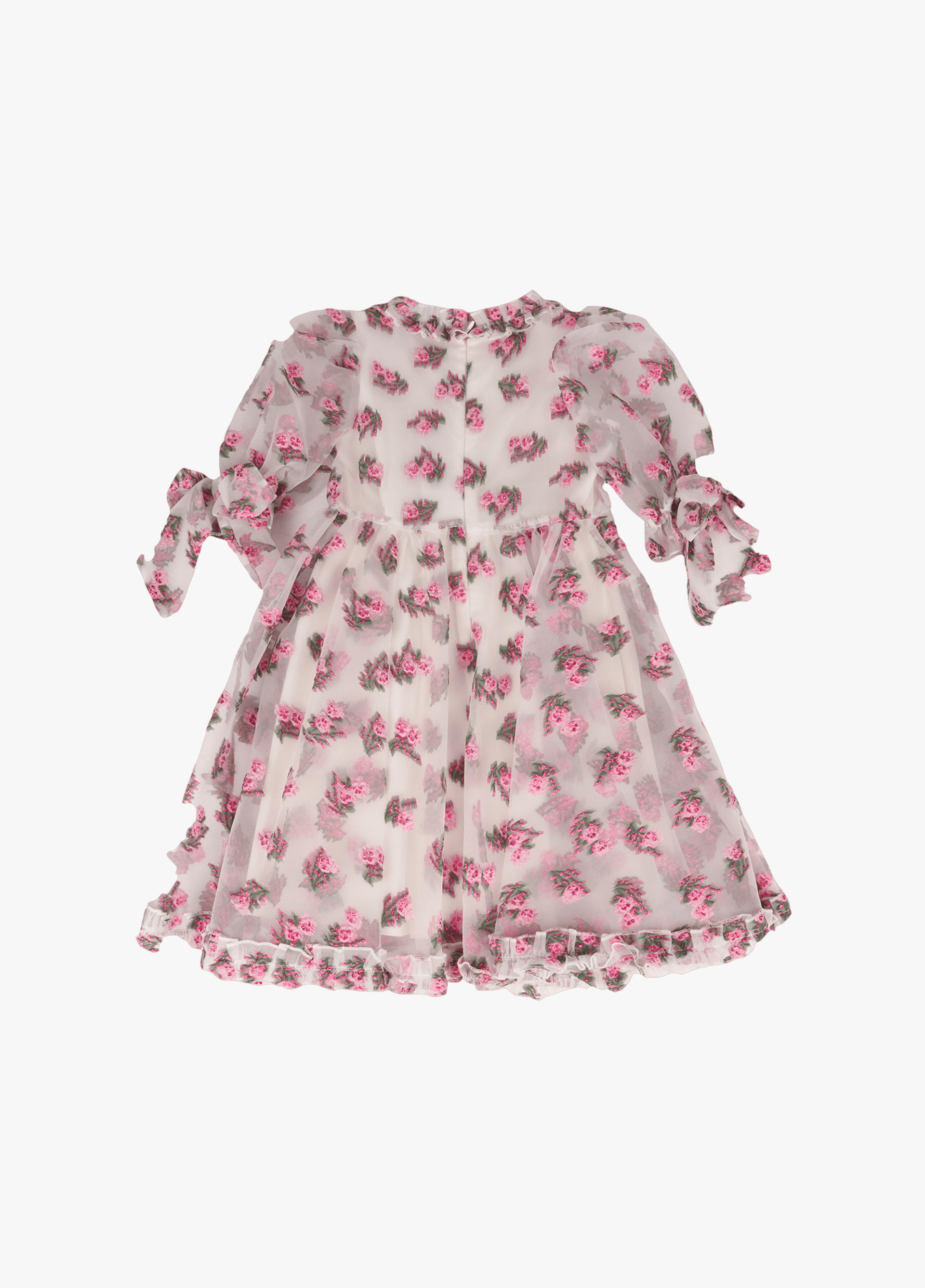 Jacquard Flowers Dress made by Mama Luma