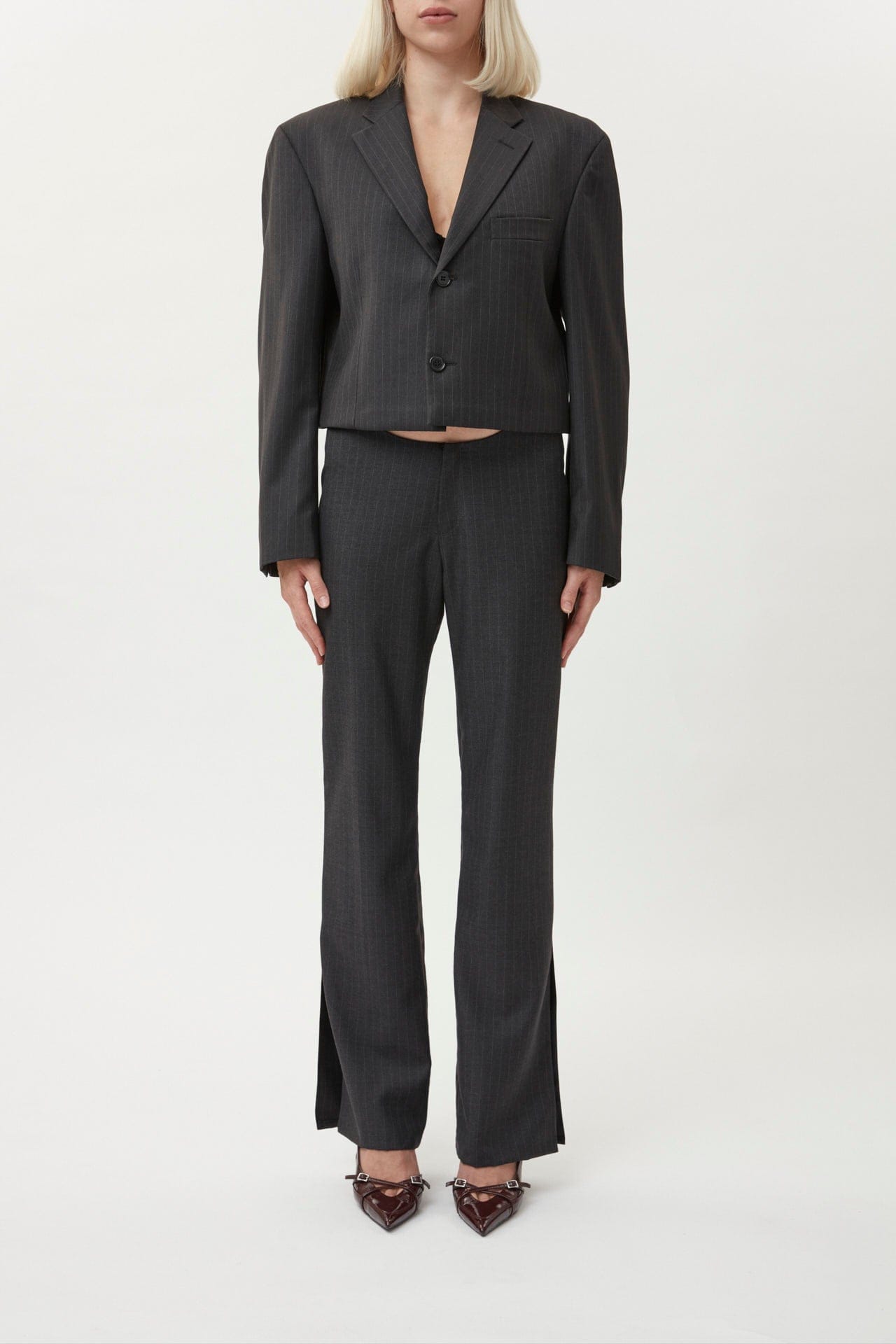 Cropped Blazer Regular made by Gemme Collective