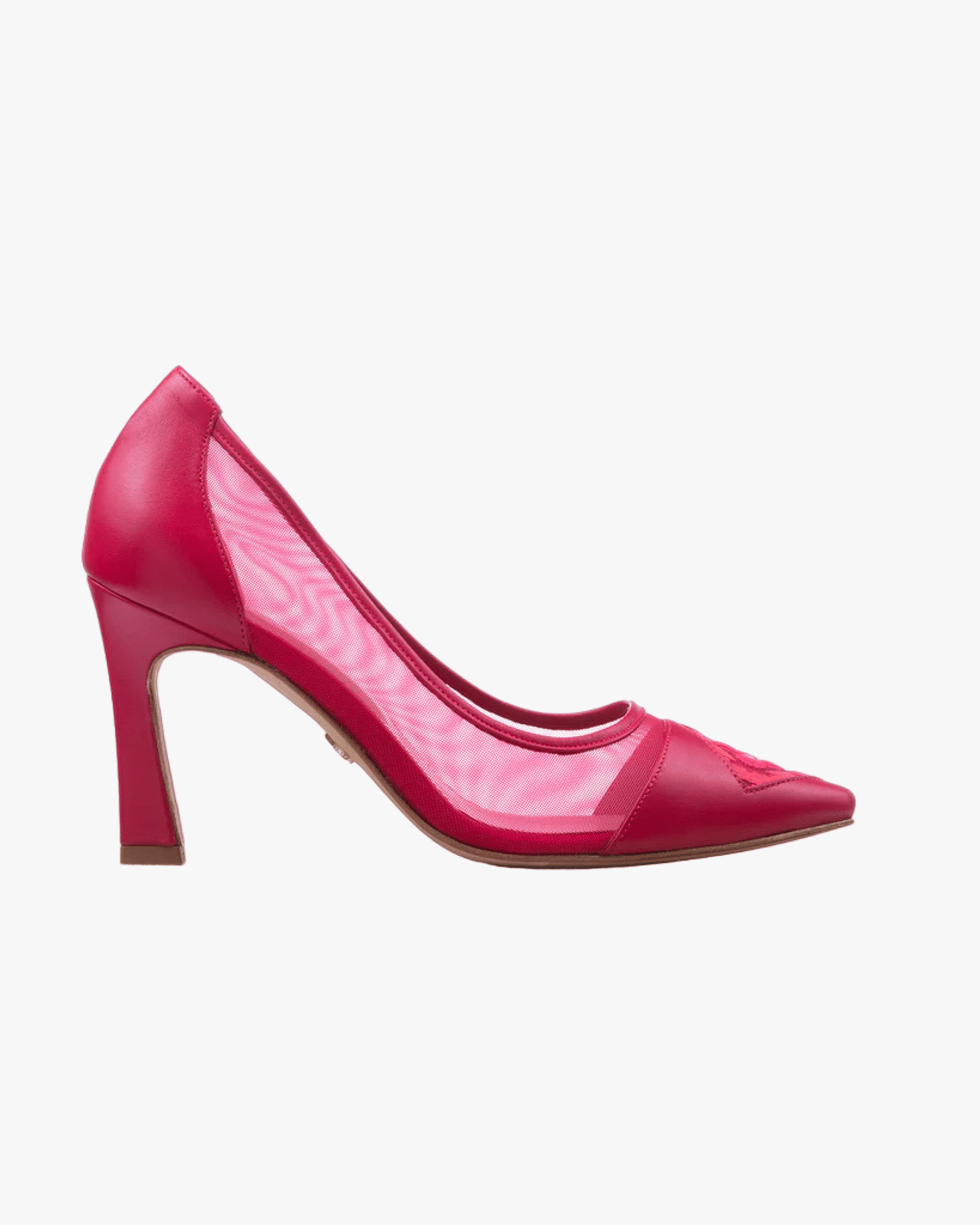 Fiorellini Pump Mesh 85 Deep Pink in Pink made by ATANA