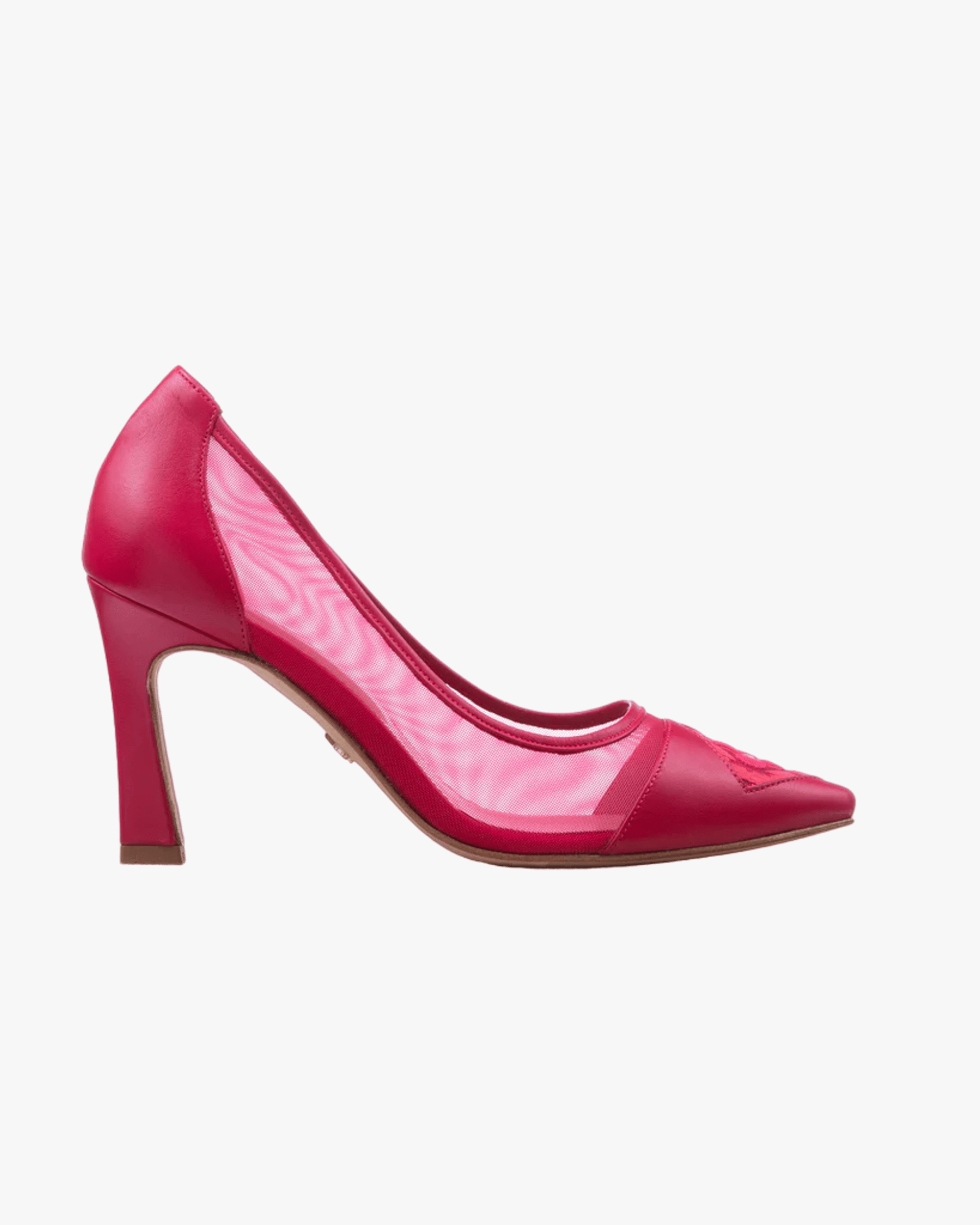 Fiorellini Pump Mesh 85 Deep Pink in Pink made by ATANA