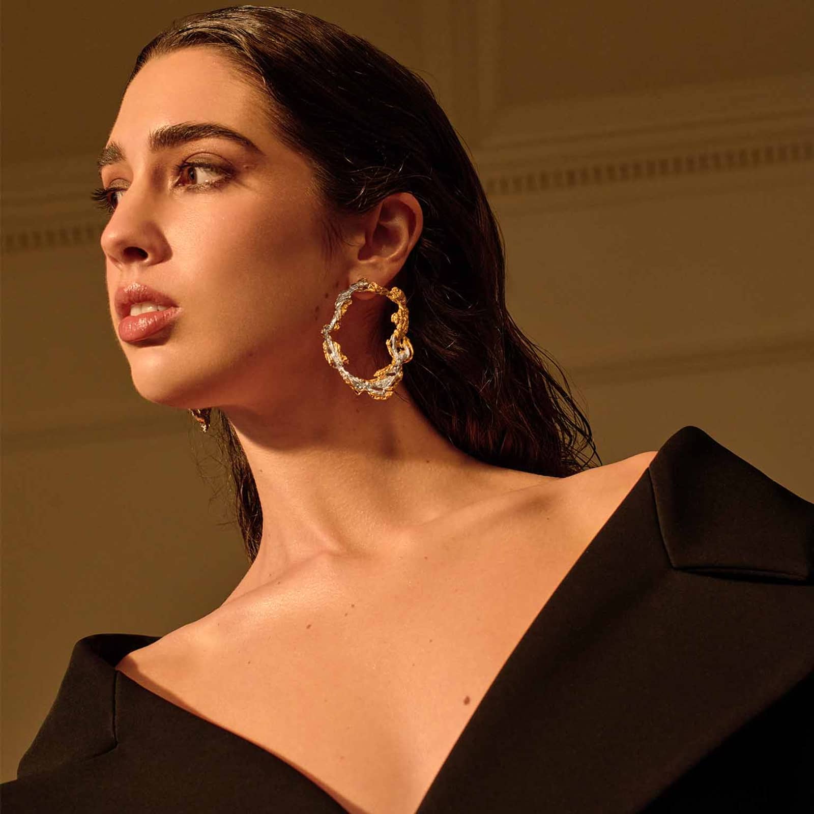 Dzovag Earrings made by Loveness Lee