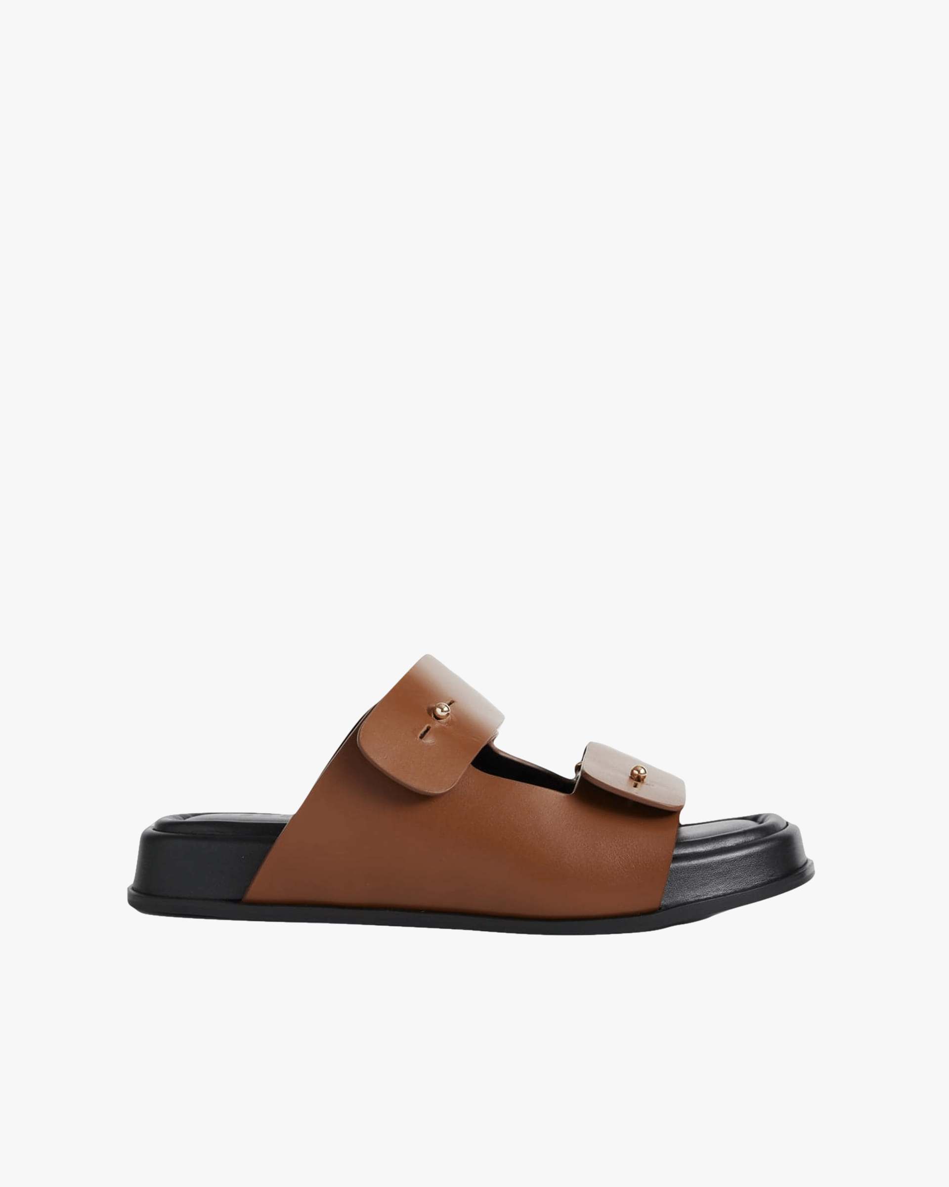 The Chunky Slide - Cognac in Brown made by ESSEN
