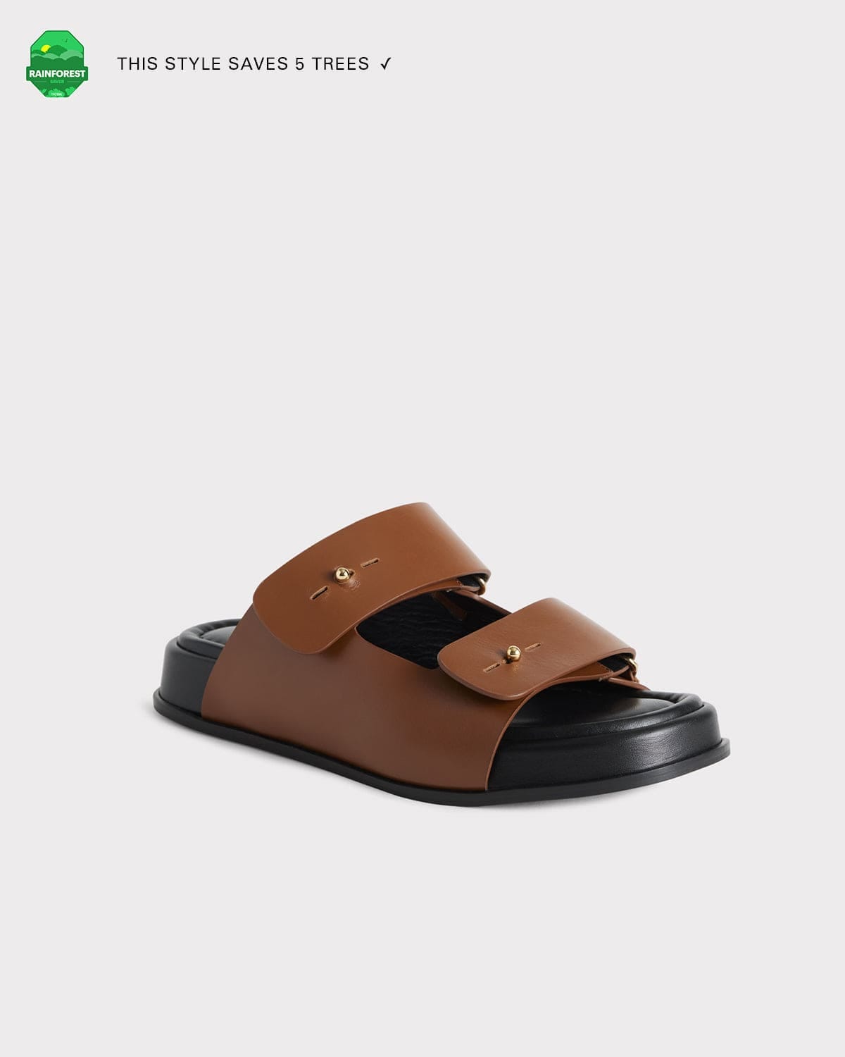 The Chunky Slide - Cognac in Brown made by ESSEN